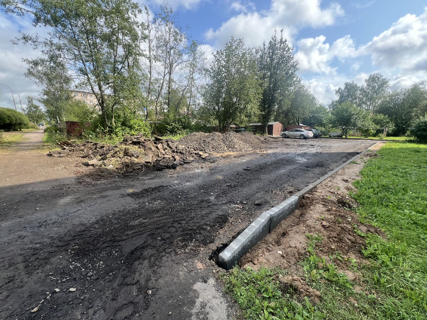 талдомский округ, Поселок северный, Благоустро,