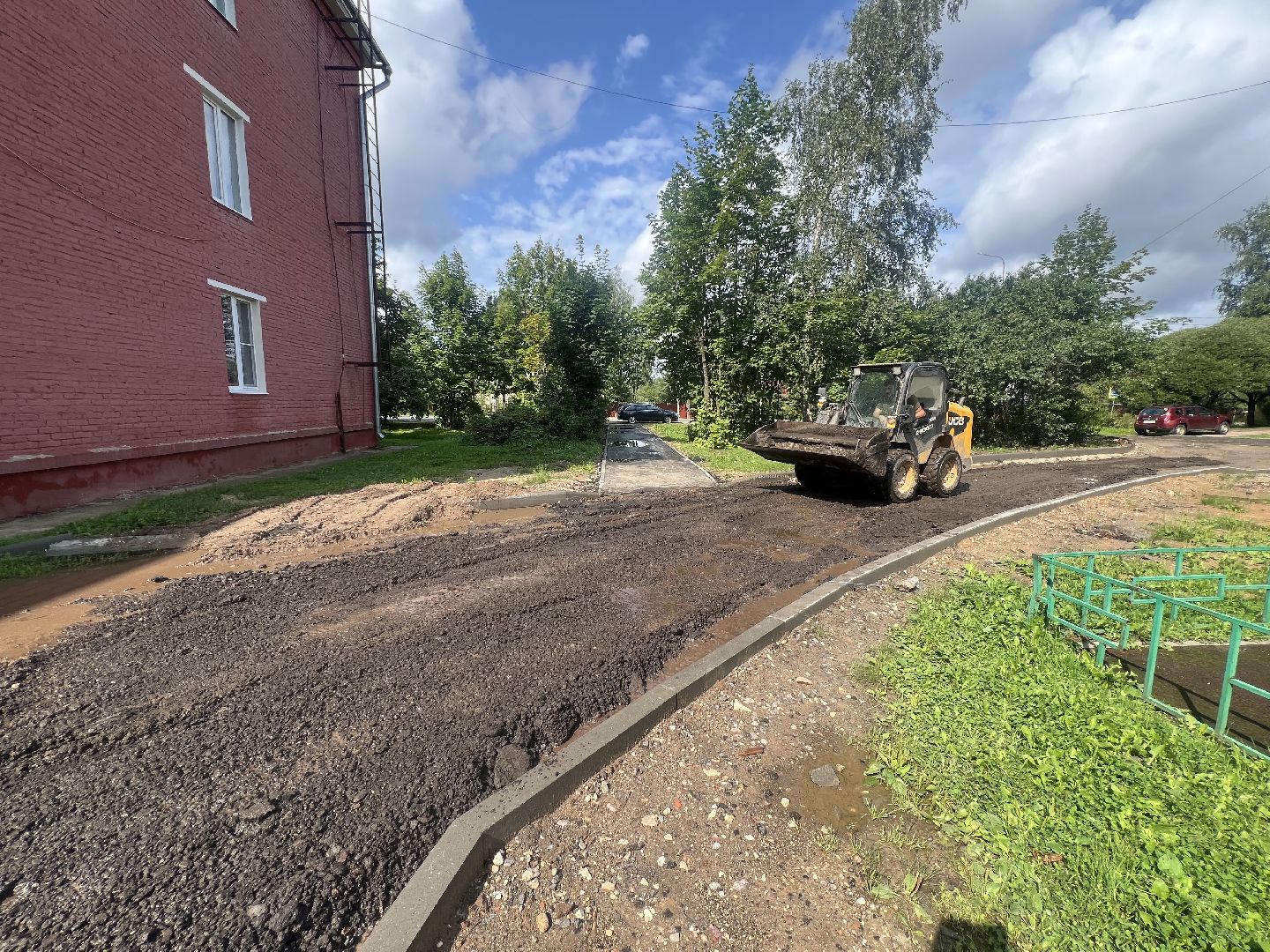 талдомский округ, Поселок северный, Благоустро,