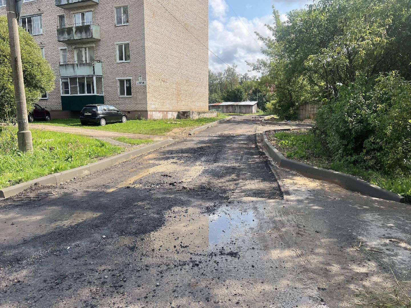 талдомский округ, Поселок северный, Благоустро,