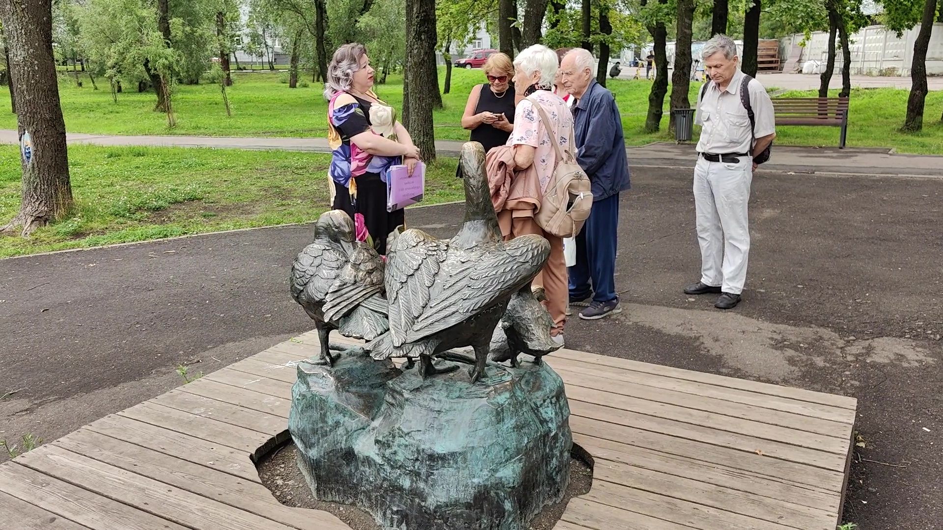 Реутов, парк, Фабричный пруд,  экскурсия,