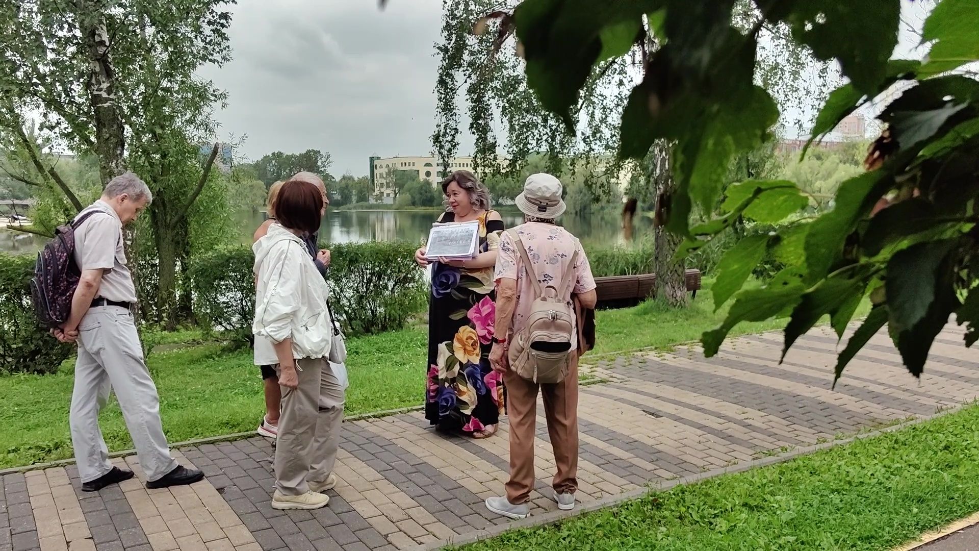 Реутов, парк, Фабричный пруд,  экскурсия,