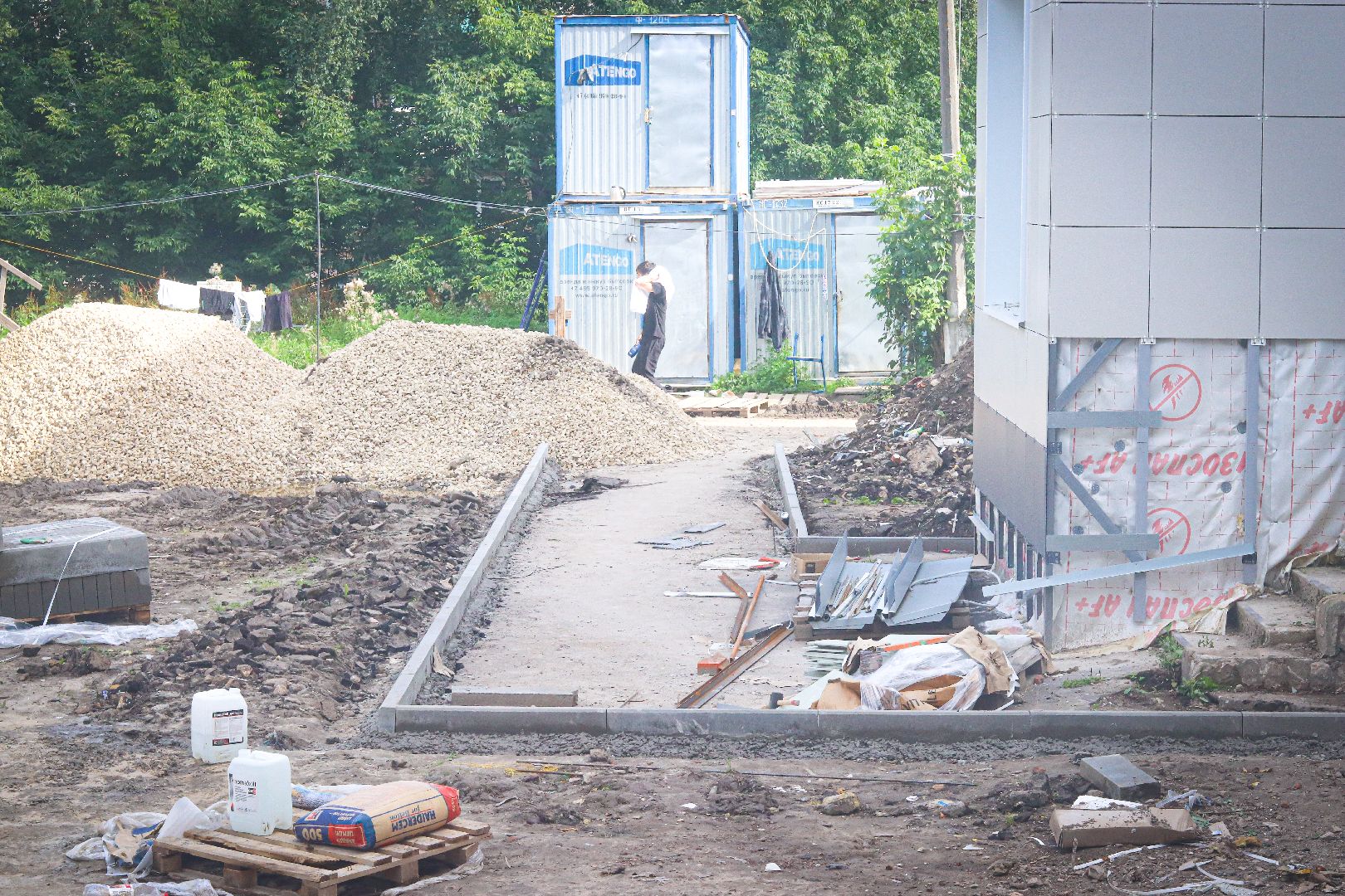 клин, общество, строительство, ремонт школ, подмосковье,