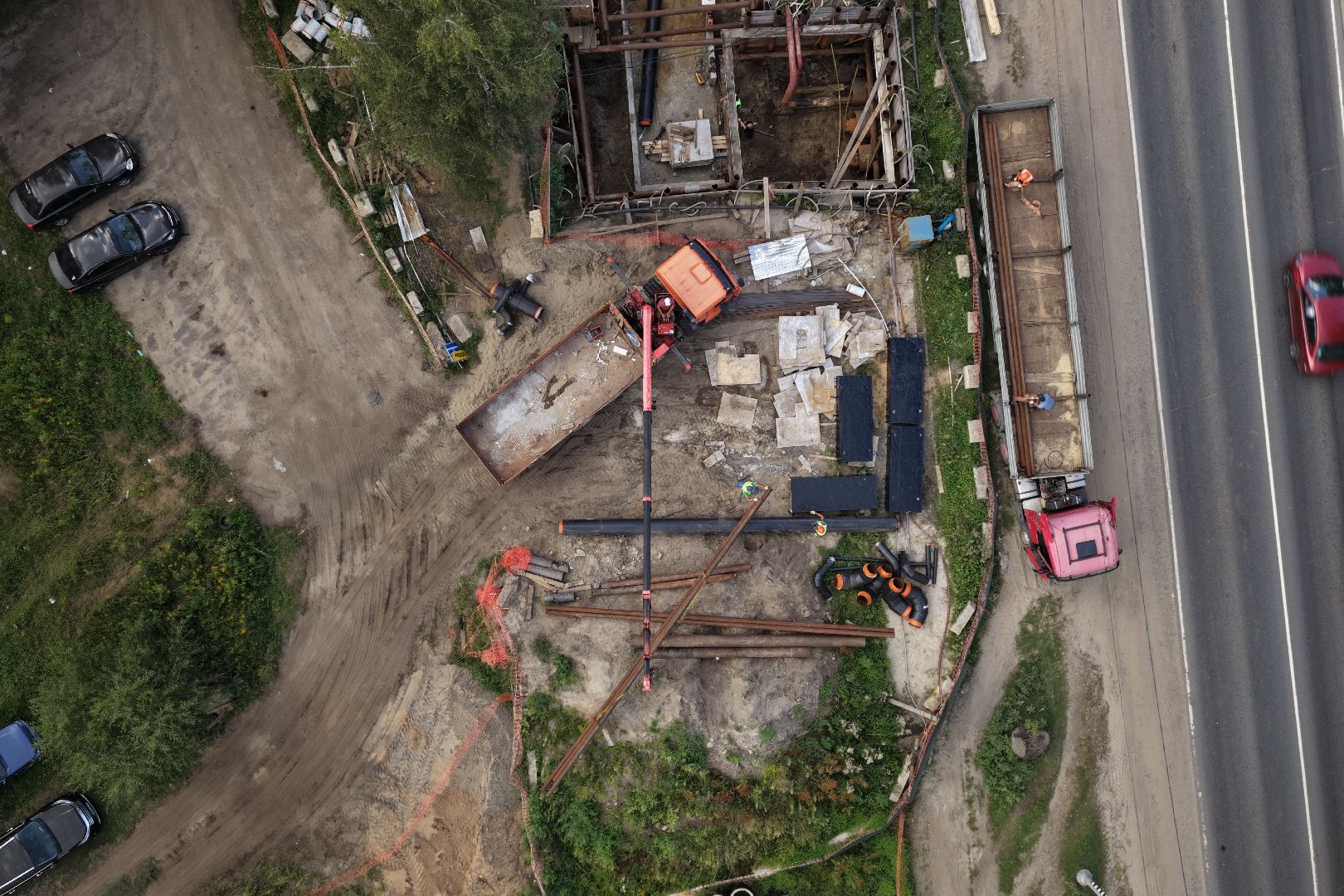 видео с коптера, парк в орехово-зуево, благоустройство орехово-зуево,