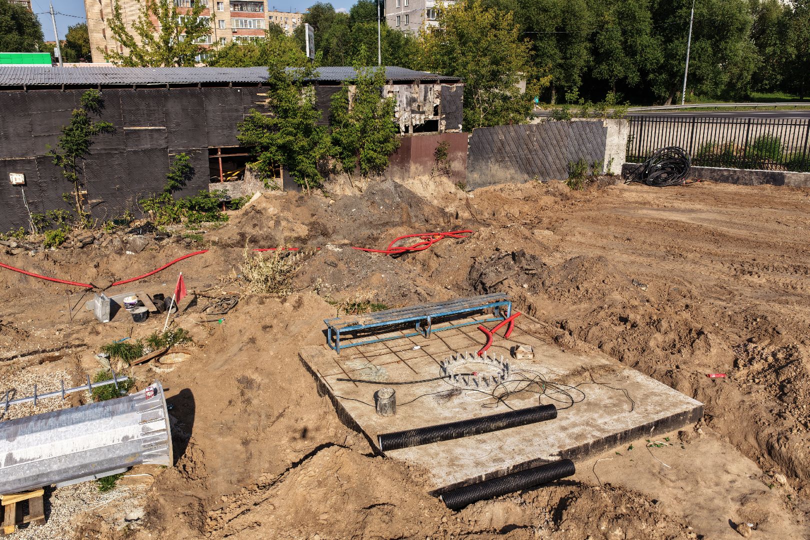 видео с коптера, стадион торпедо, спорт в орехово-зуево,