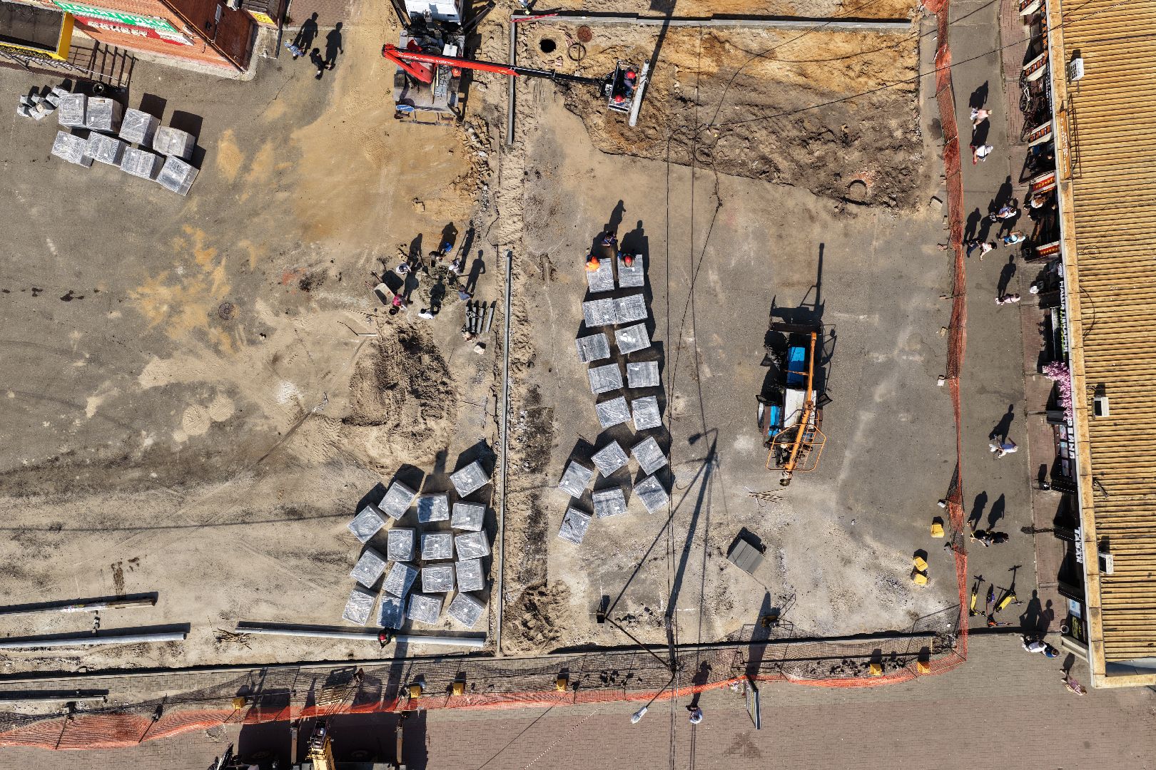 видео с коптера, привокзальная площадь орехово-зуево,