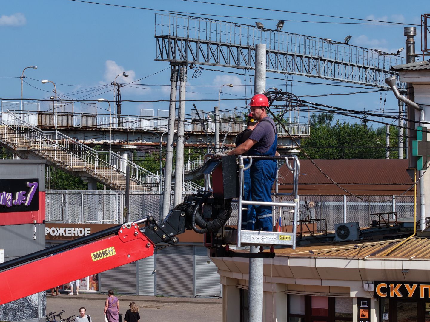 видео с коптера, привокзальная площадь орехово-зуево,