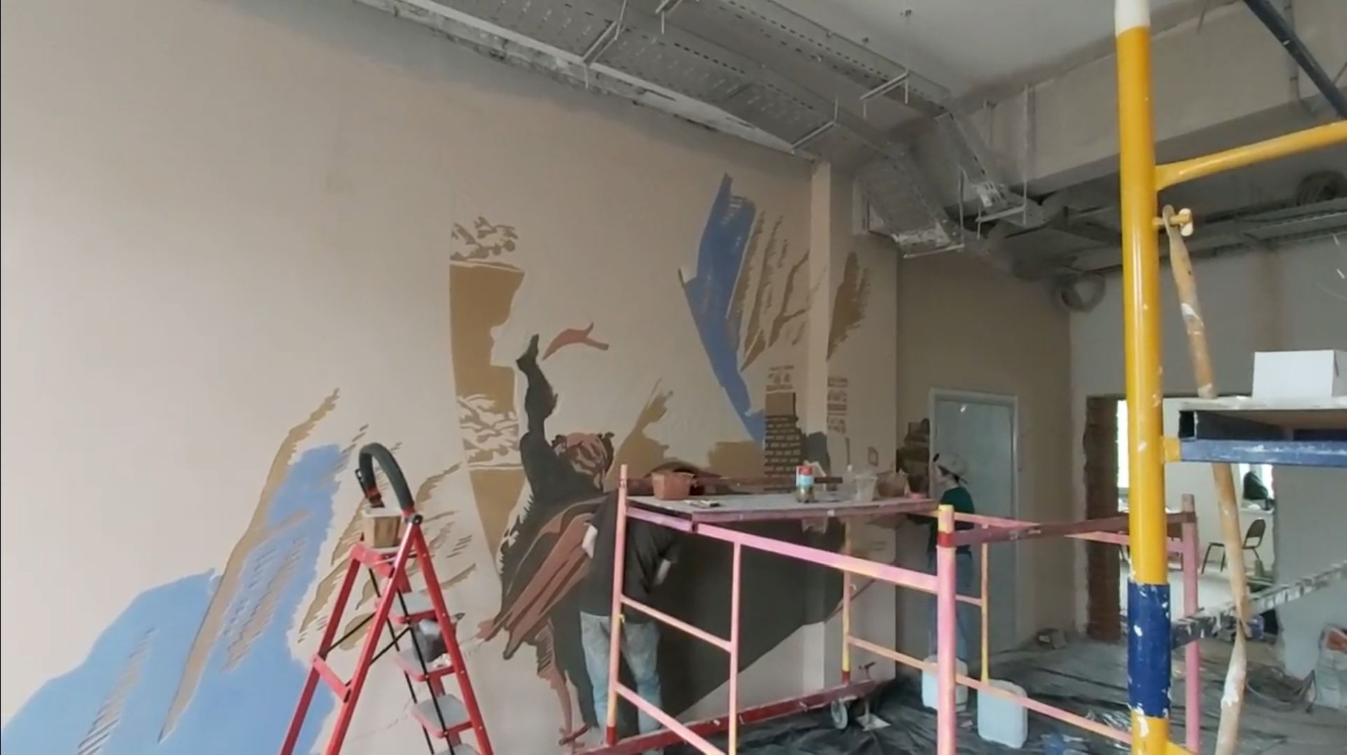 Школа, Рисование , Стены, Пространство ,