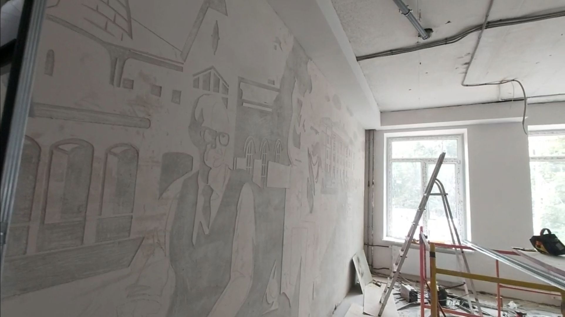 Школа, Рисование , Стены, Пространство ,