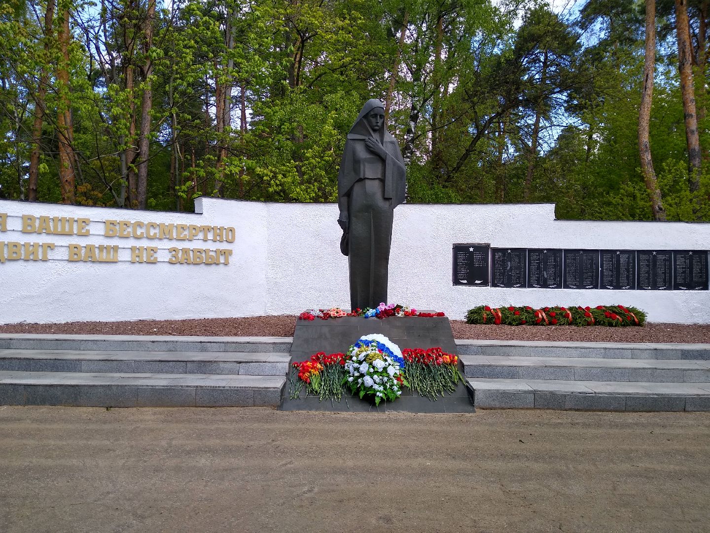 Раменское, общество, возложение цветов,