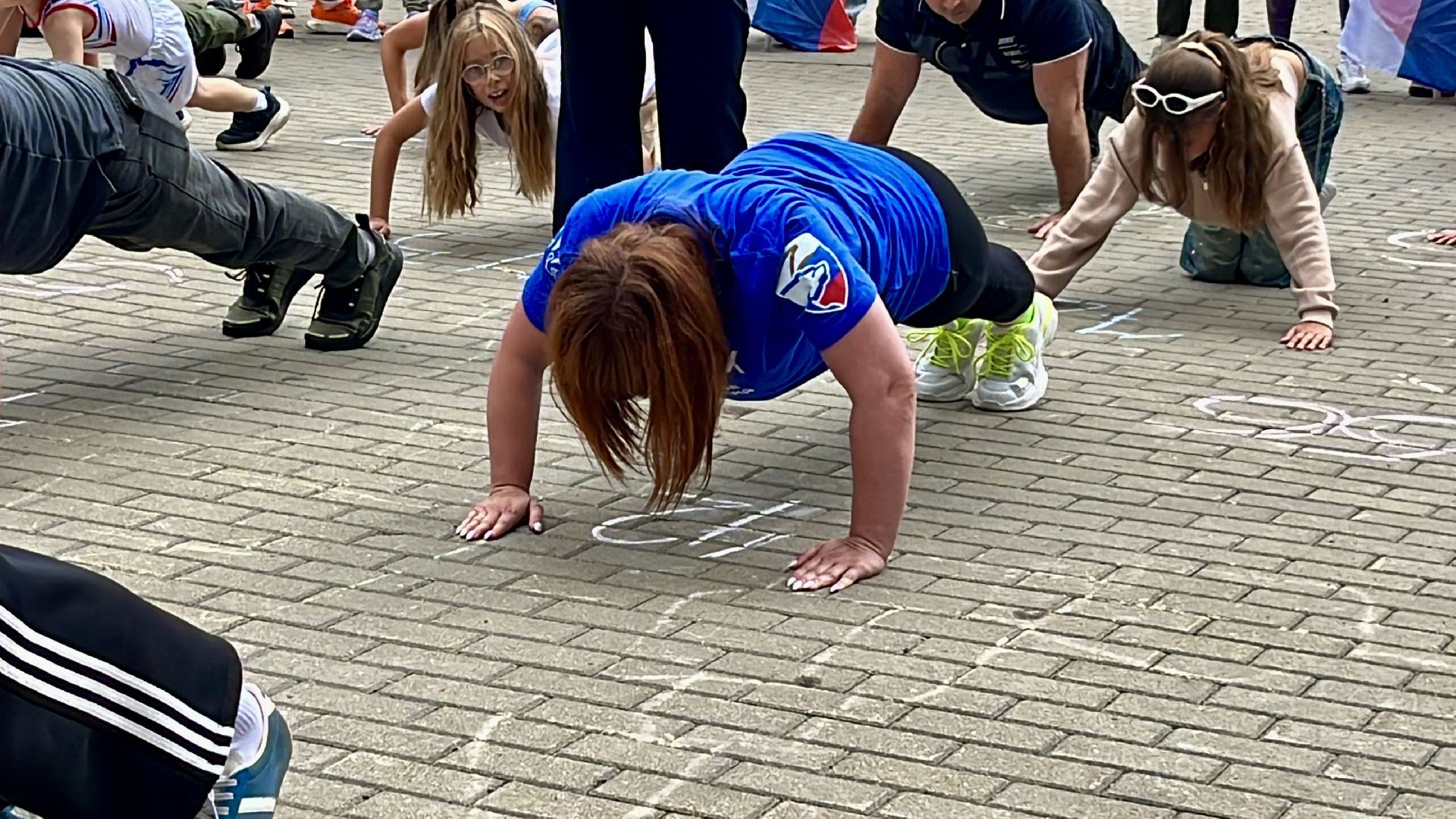 наро-фоминск, кск нара, день физкультурника, флешмоб, стальная сотня, наро-фоминский городской округ,