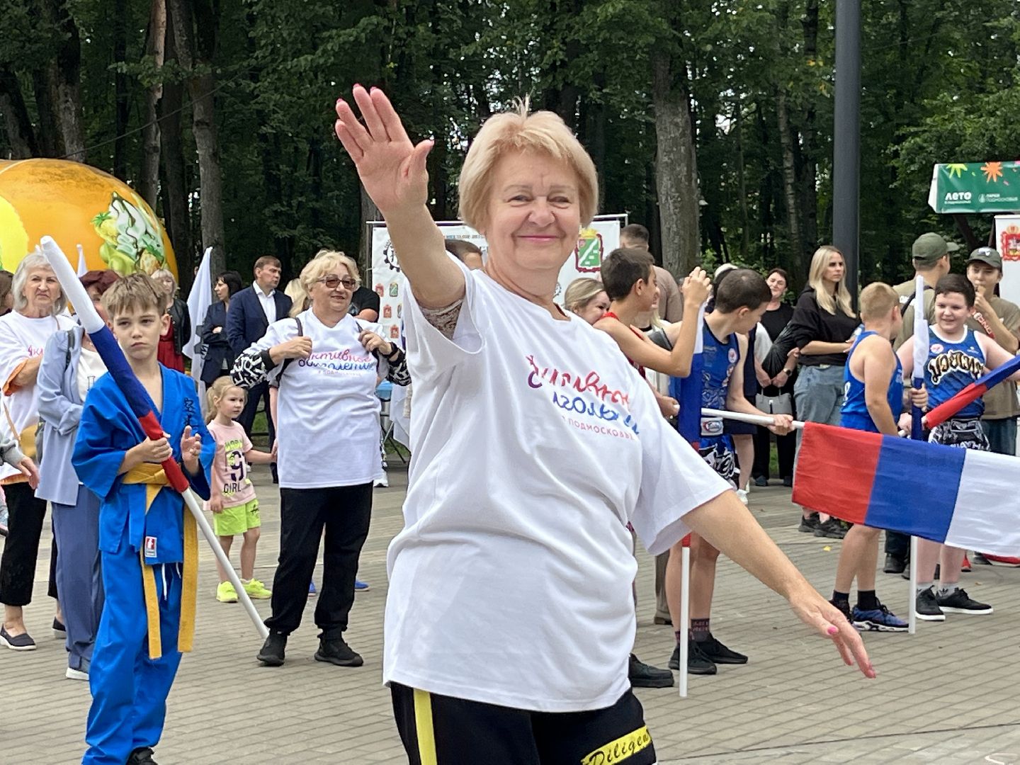 наро-фоминск, кск нара, день физкультурника, флешмоб, стальная сотня, наро-фоминский городской округ,