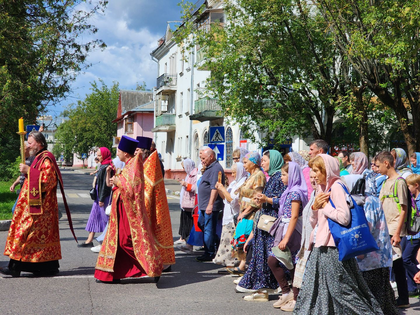 фрязино, крестный ход, церковный праздник,