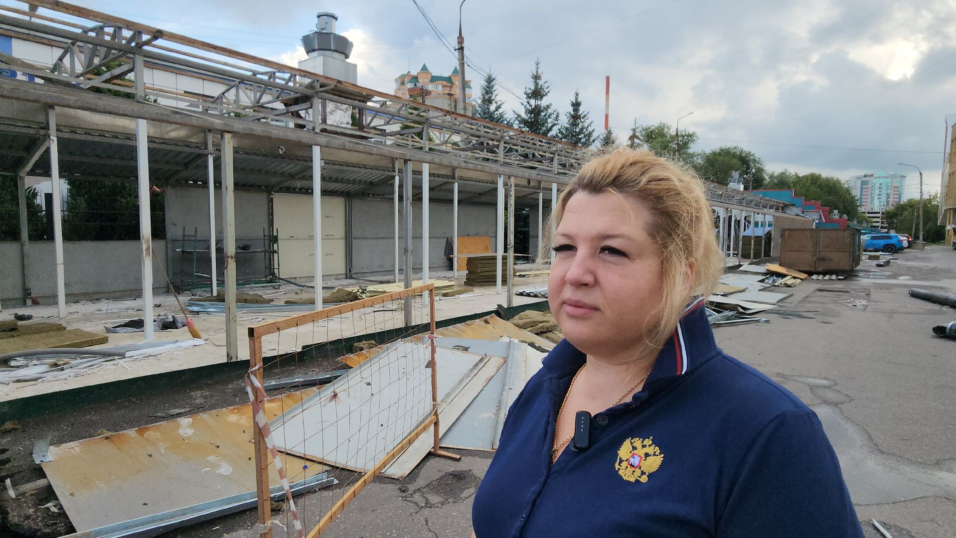 серпухов, улица водонапорная, снос торговых рядов, демонтаж рынка труба,