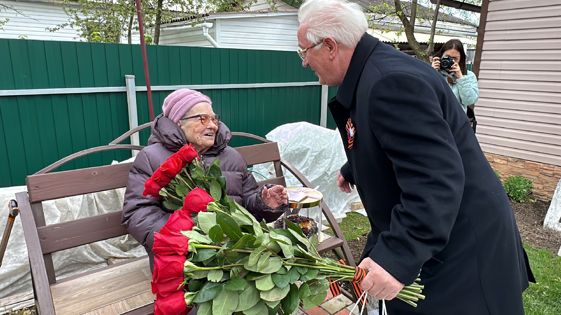 Участник ВОВ, День Победы, Одинцово, 9 мая