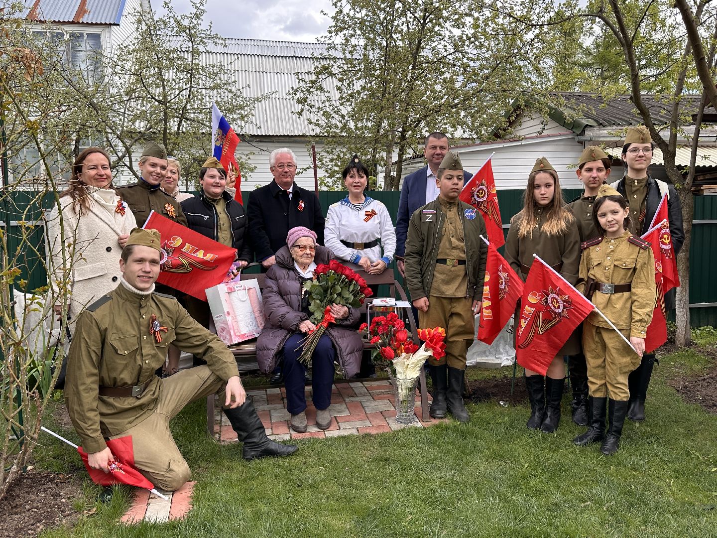 Участник ВОВ, День Победы, Одинцово, 9 мая