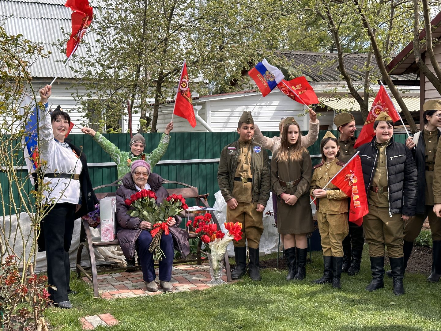 Участник ВОВ, День Победы, Одинцово, 9 мая