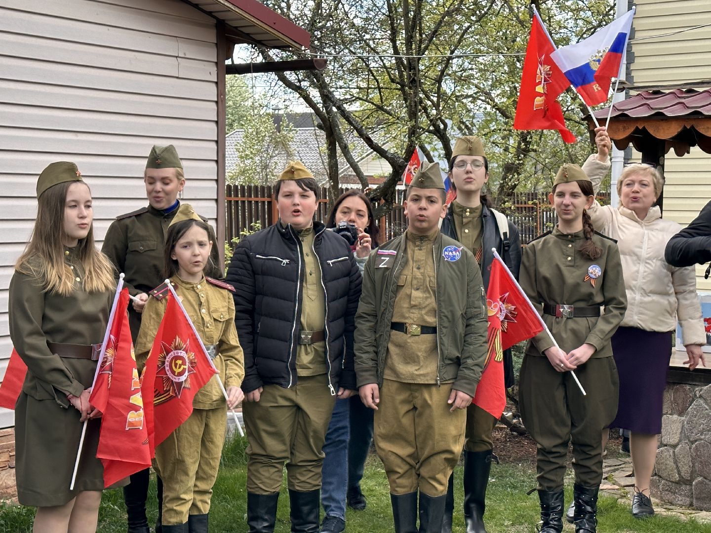 Участник ВОВ, День Победы, Одинцово, 9 мая