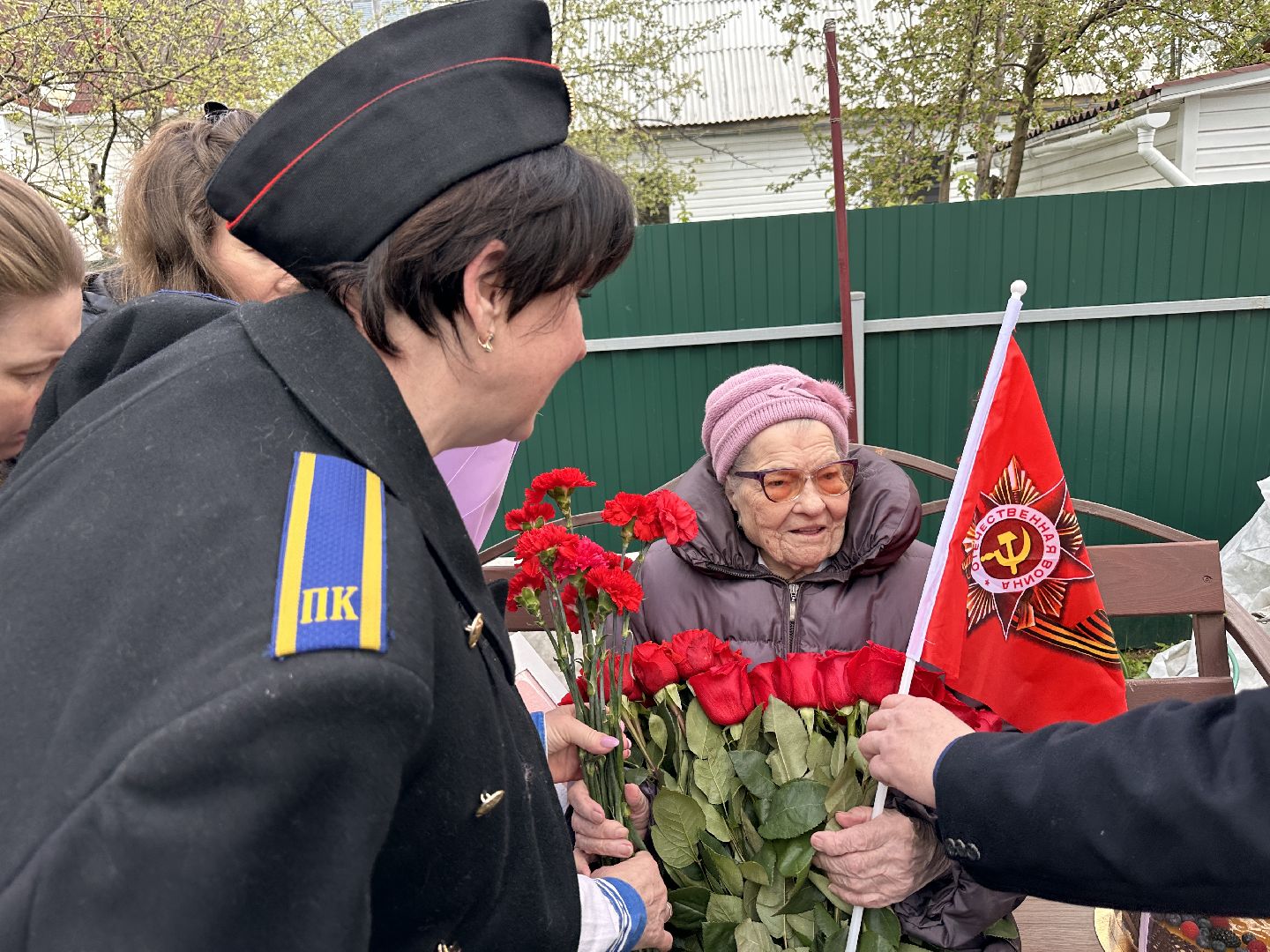 Участник ВОВ, День Победы, Одинцово, 9 мая