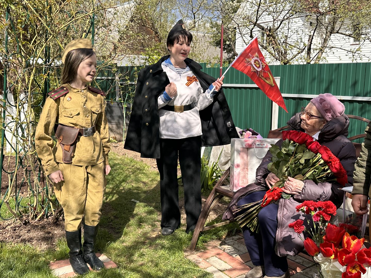 Участник ВОВ, День Победы, Одинцово, 9 мая