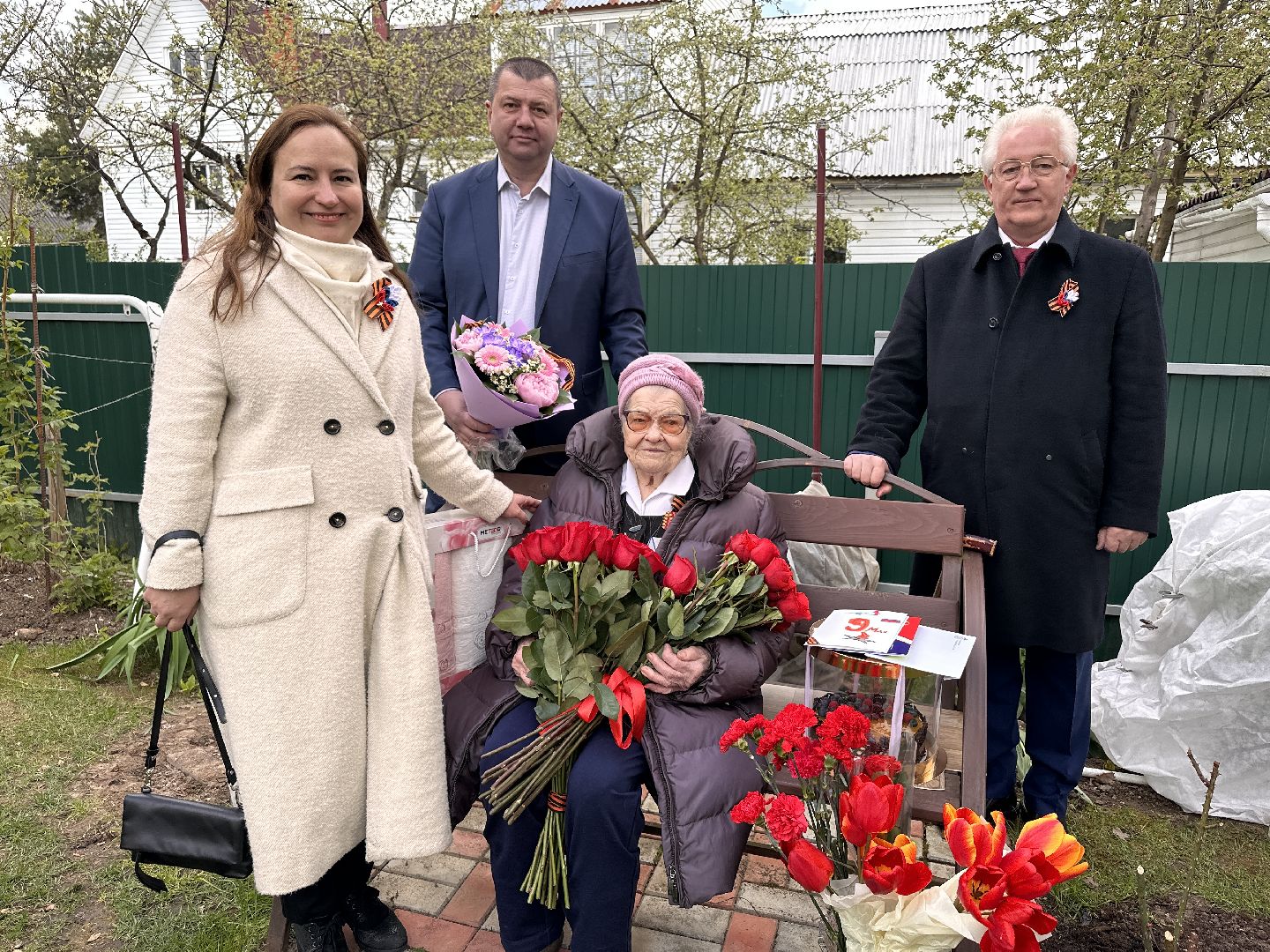 Участник ВОВ, День Победы, Одинцово, 9 мая