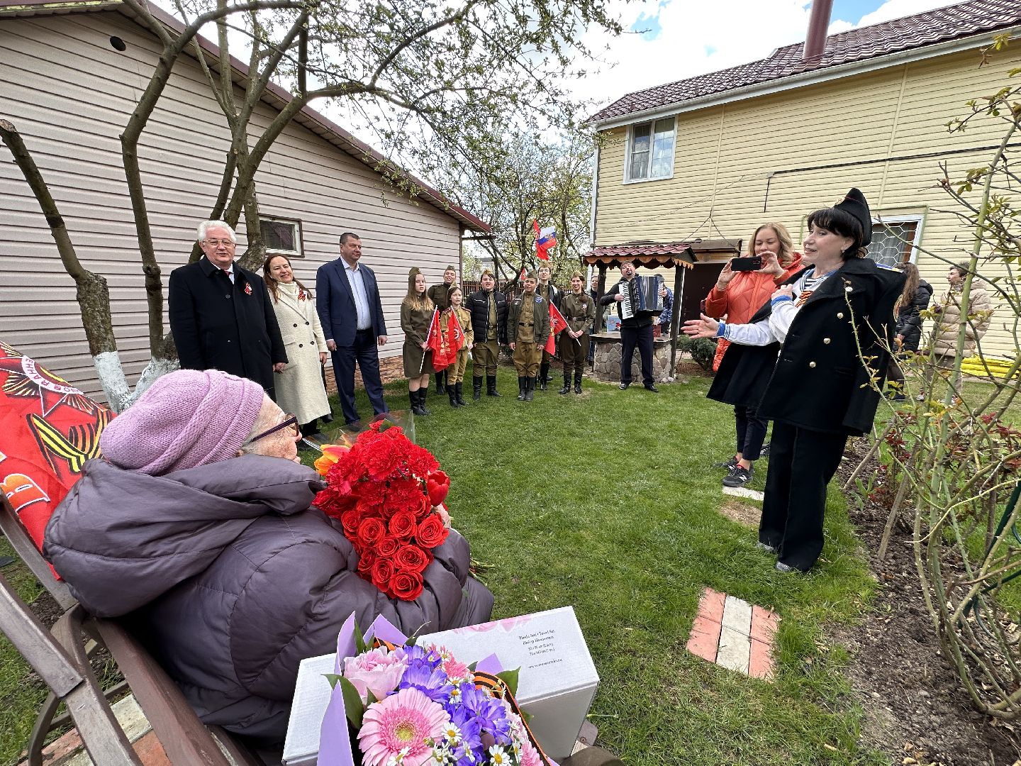 Участник ВОВ, День Победы, Одинцово, 9 мая