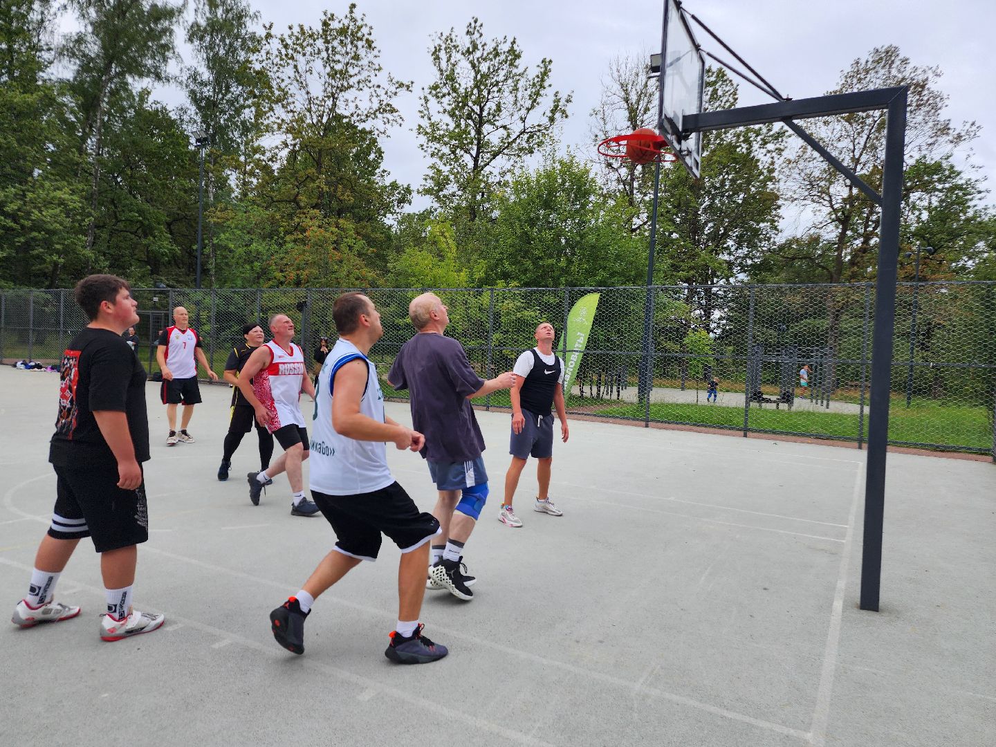 фрязино, день физкультурника, турнир по баскетболу, ветераны спорта,