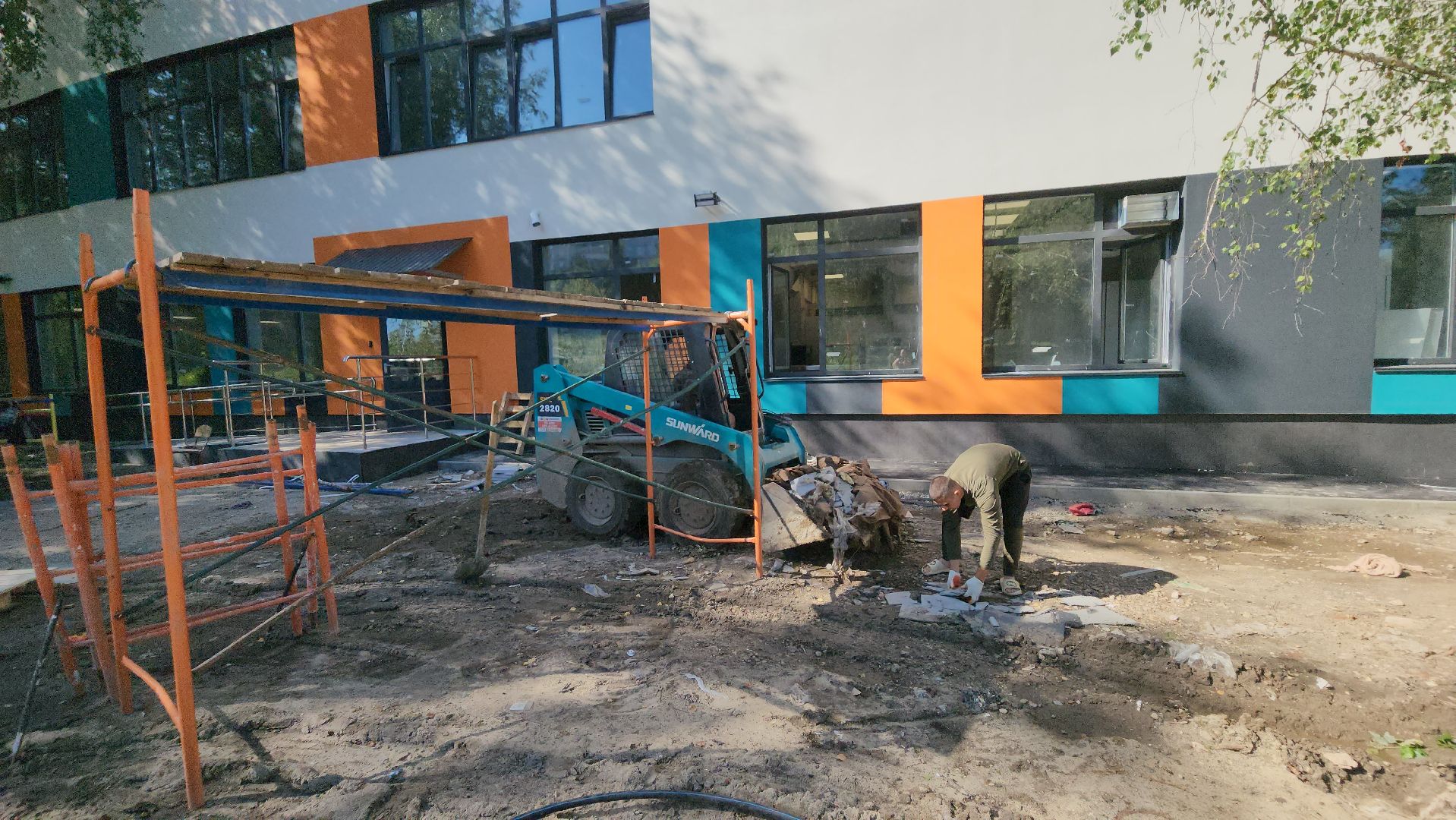 серпухов,   капитальный ремонт школы, улица луначарского, школа 2,