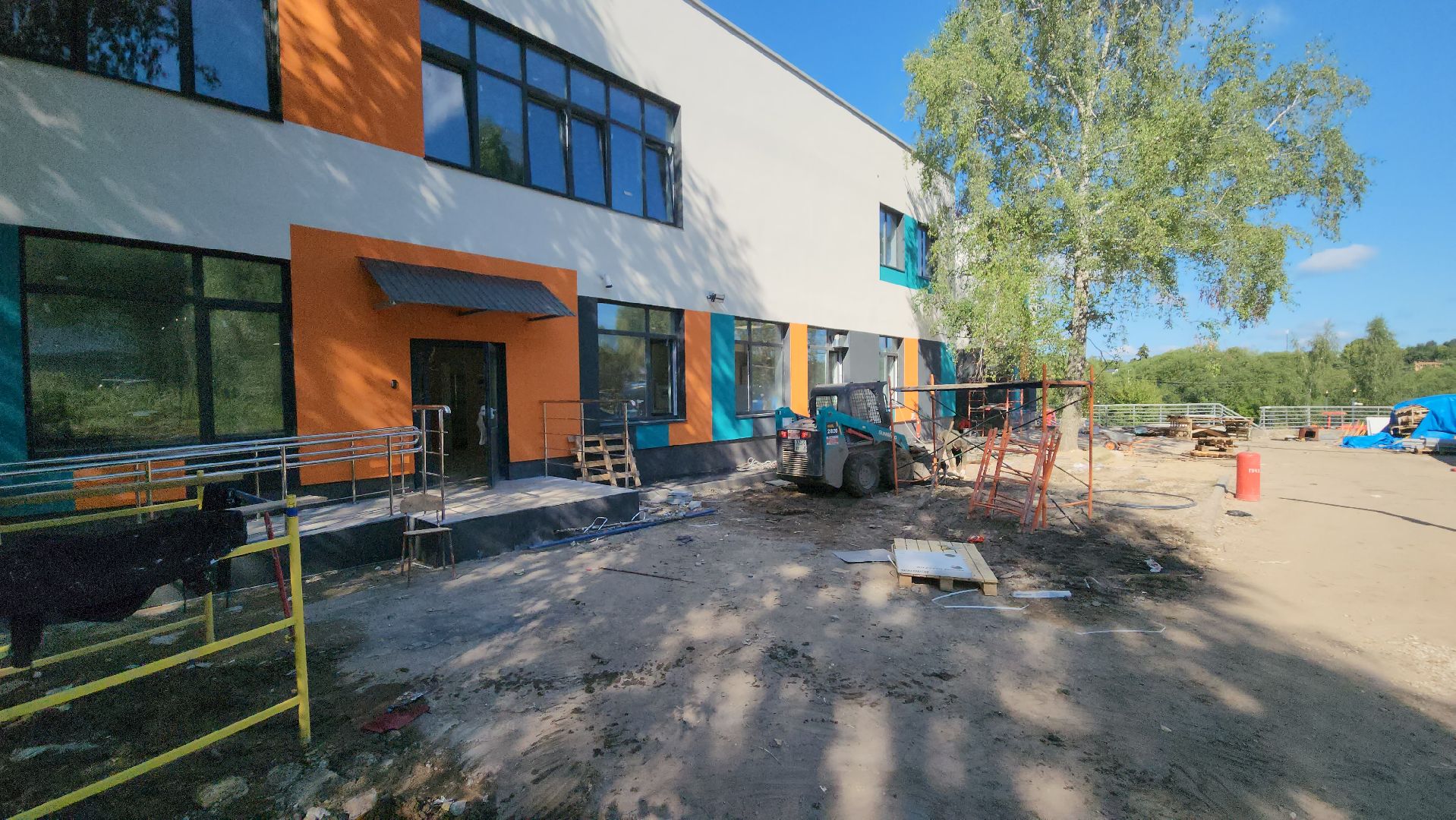 серпухов,   капитальный ремонт школы, улица луначарского, школа 2,