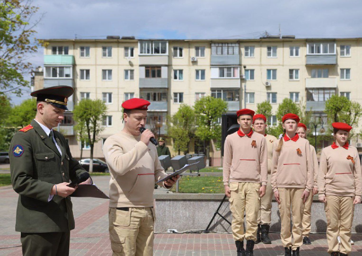 Серпухов, Подмосковье, ДеньПобеды, паспорт, Юнармия