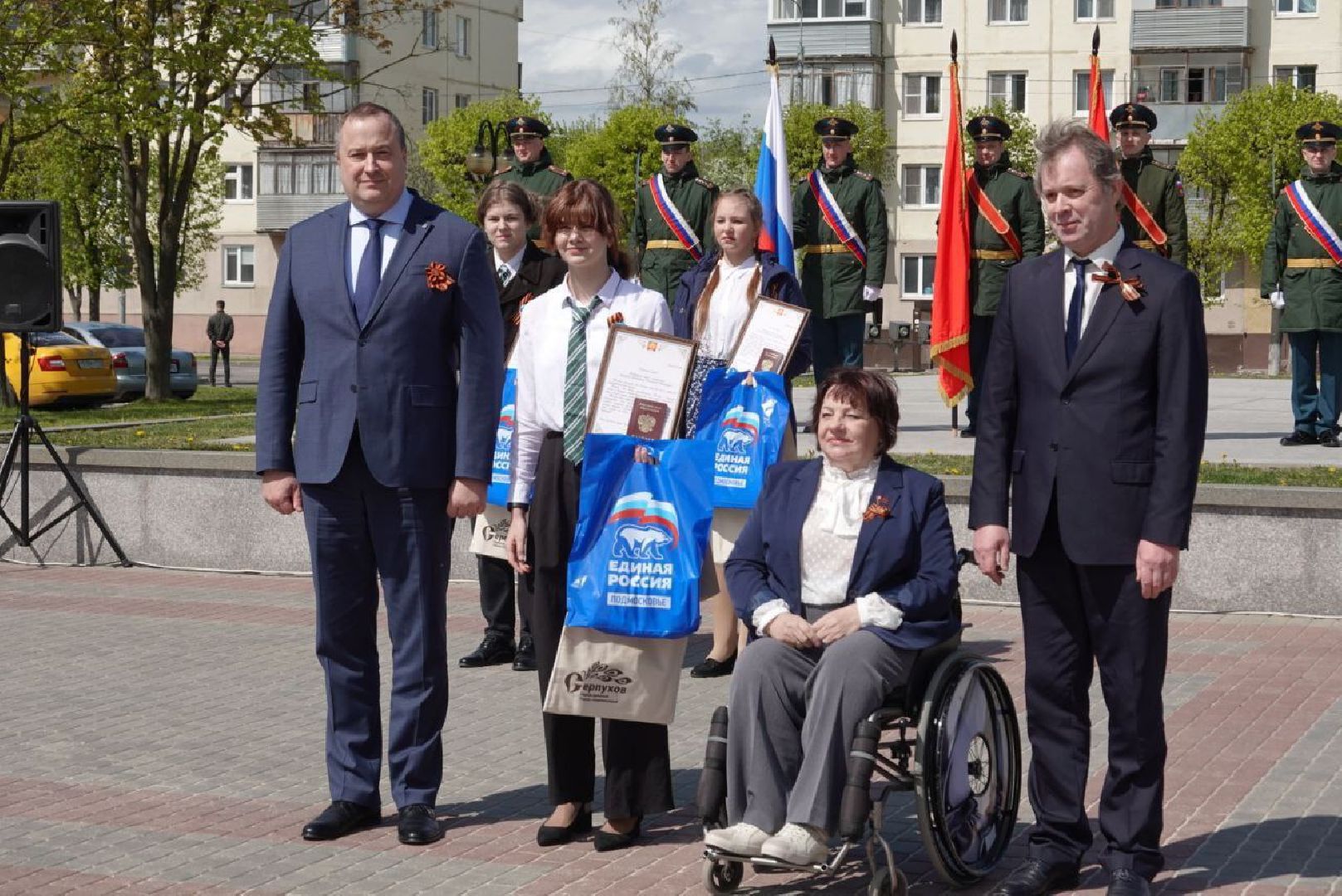 Серпухов, Подмосковье, ДеньПобеды, паспорт, Юнармия