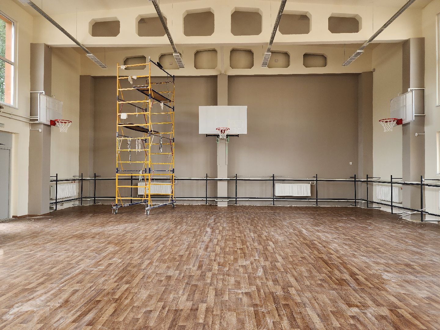 капитальный ремонт, центр образования, ремонт школы, поселок зеленый, богородский городской округ,