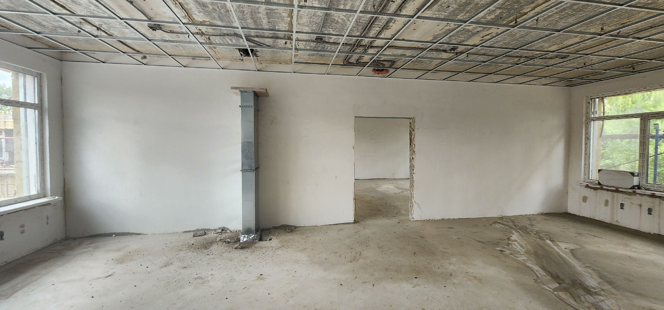 долгопрудный, капитальный ремонт, северная улица, детский сад 9 в долгопрудном, фасадная плитка,чистовая отделка стен,