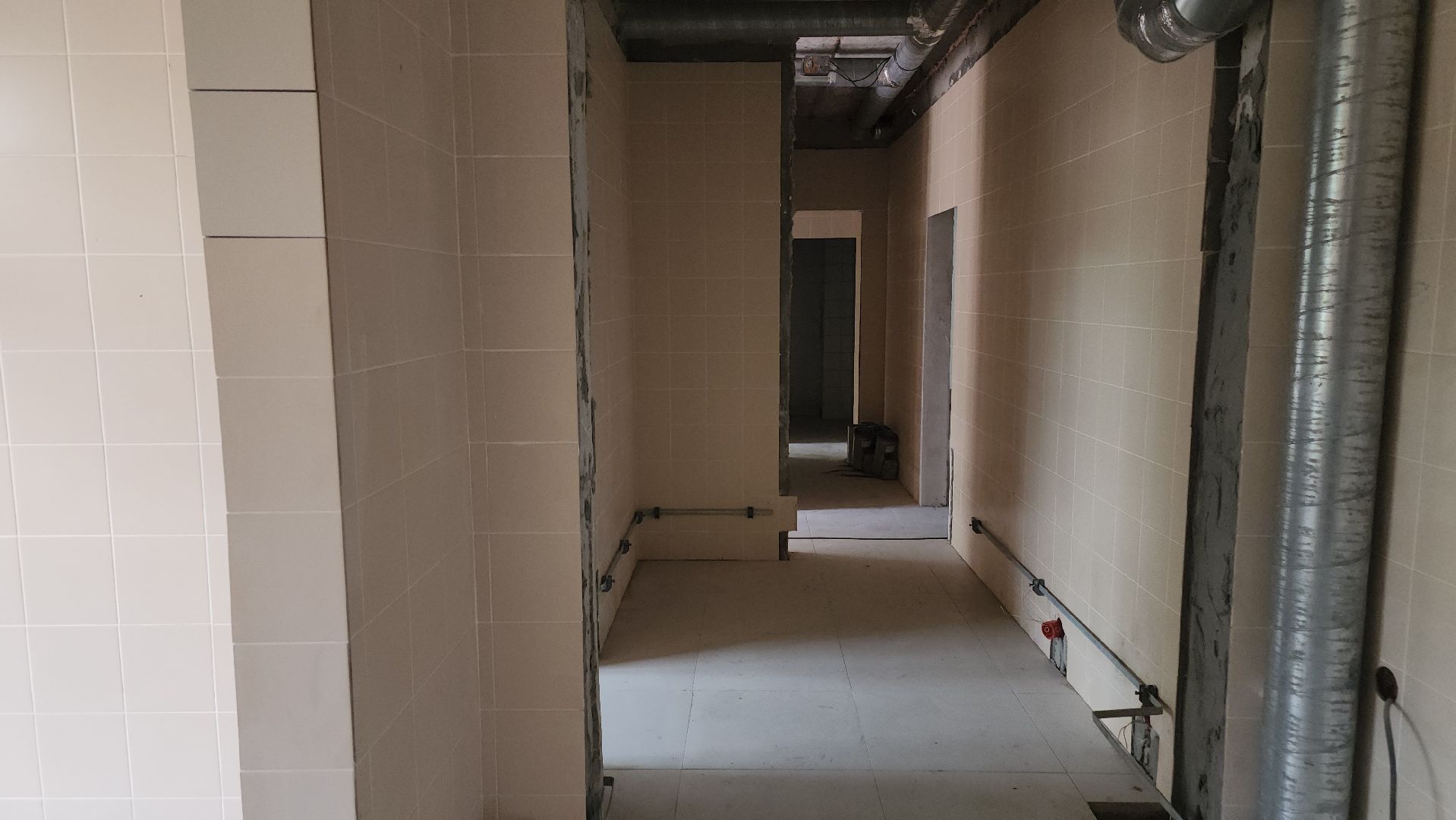 долгопрудный, капитальный ремонт, северная улица, детский сад 9 в долгопрудном, фасадная плитка,чистовая отделка стен,