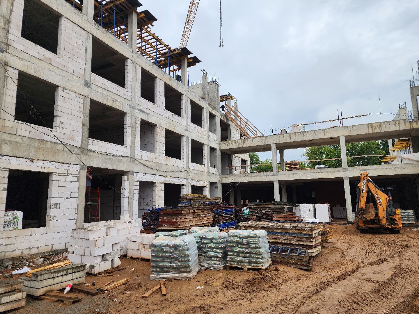 подольск, Строительство , школа 16,