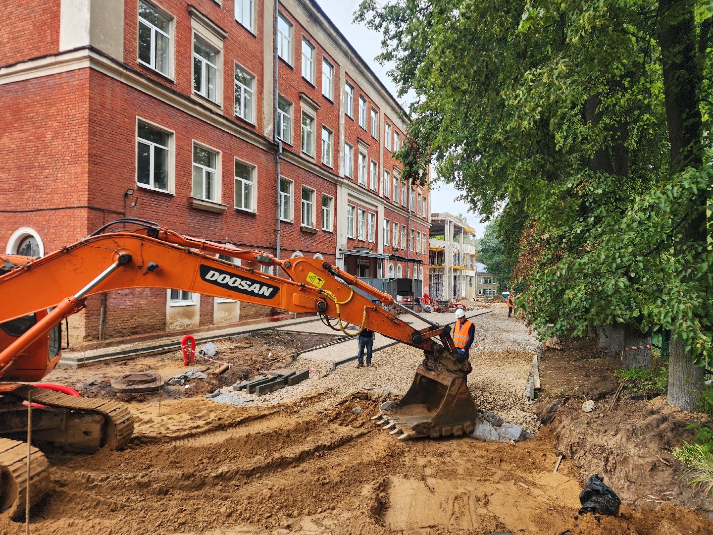 подольск, Строительство , школа 16,