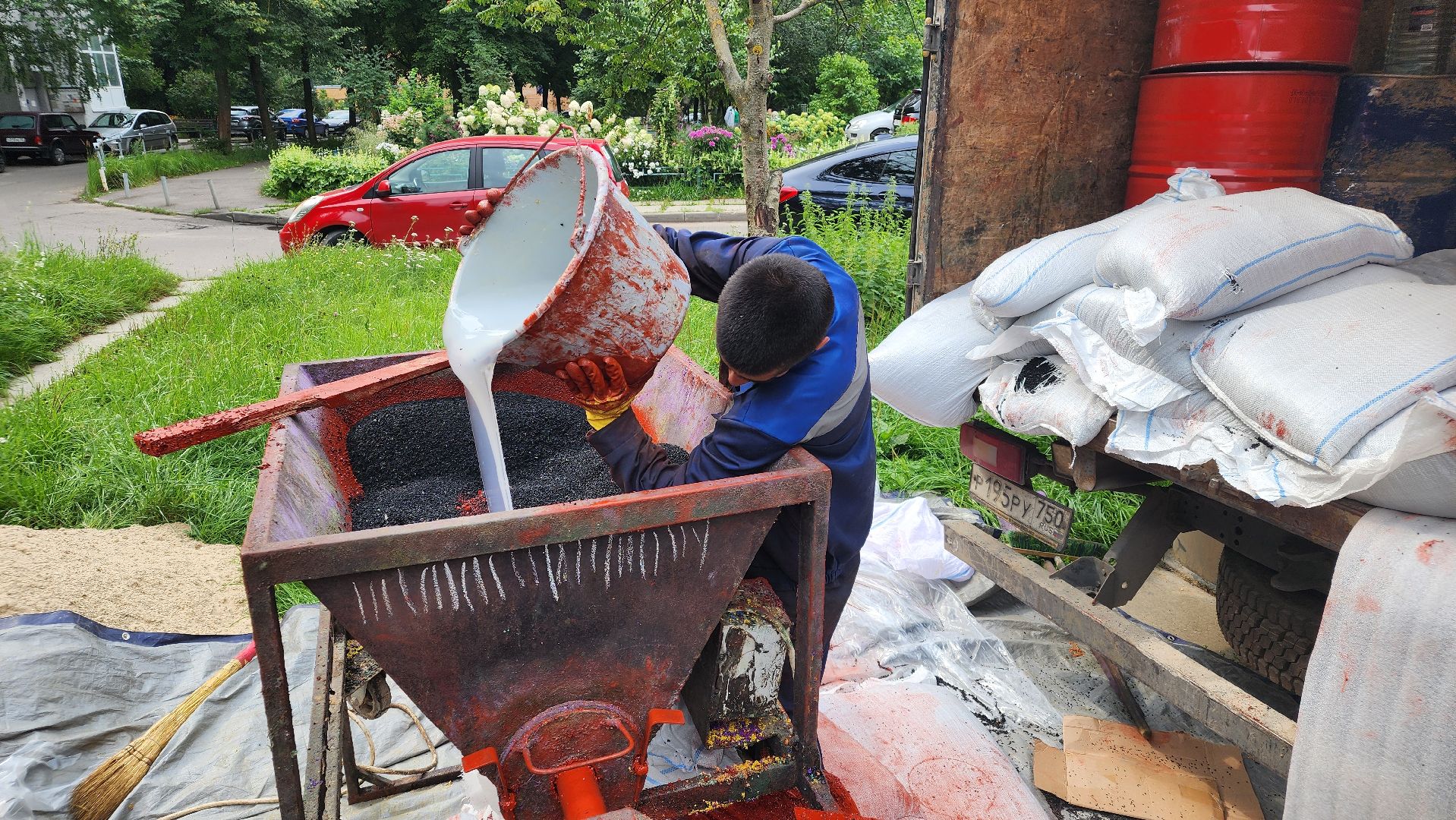 протвино, площадка воркаута, благоустройство,