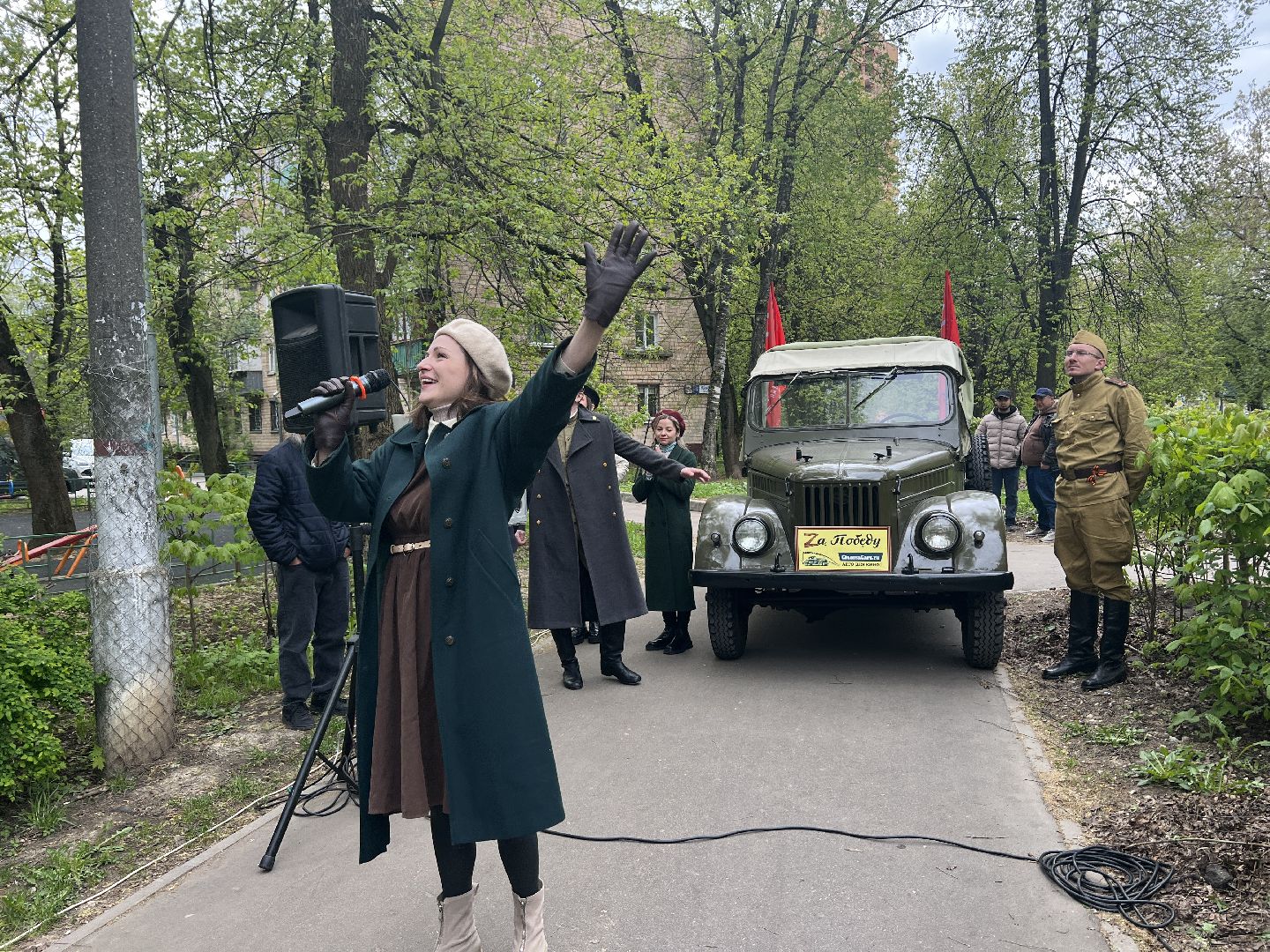 Химки, Поющие дворы, 9 мая, День Победы, ветераны, концерт