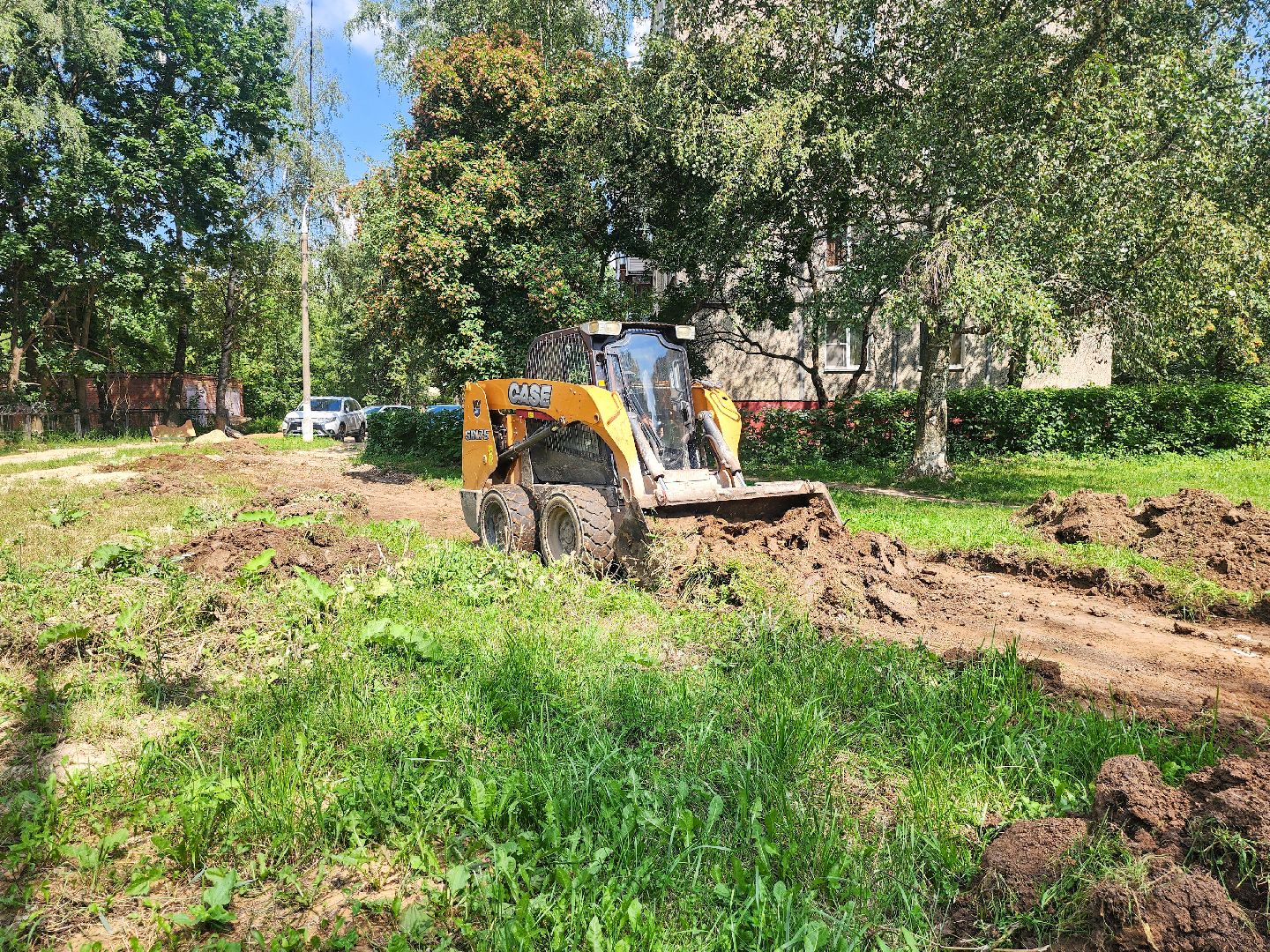 Подольск,народные тропы, подольские просторы,тротуар,