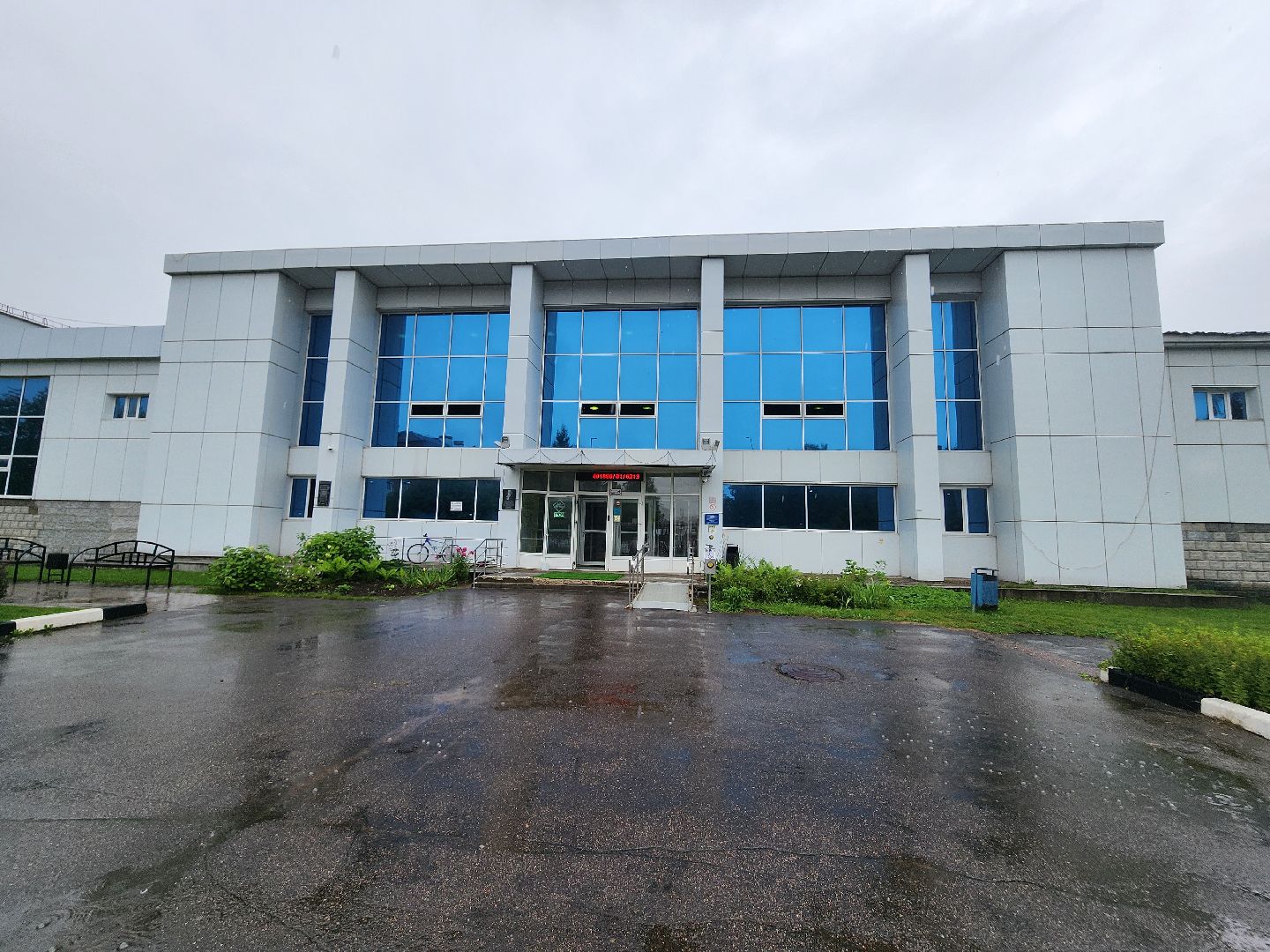 фрязино, благоустройство, ремонт входной группы, спортивный комплекс,