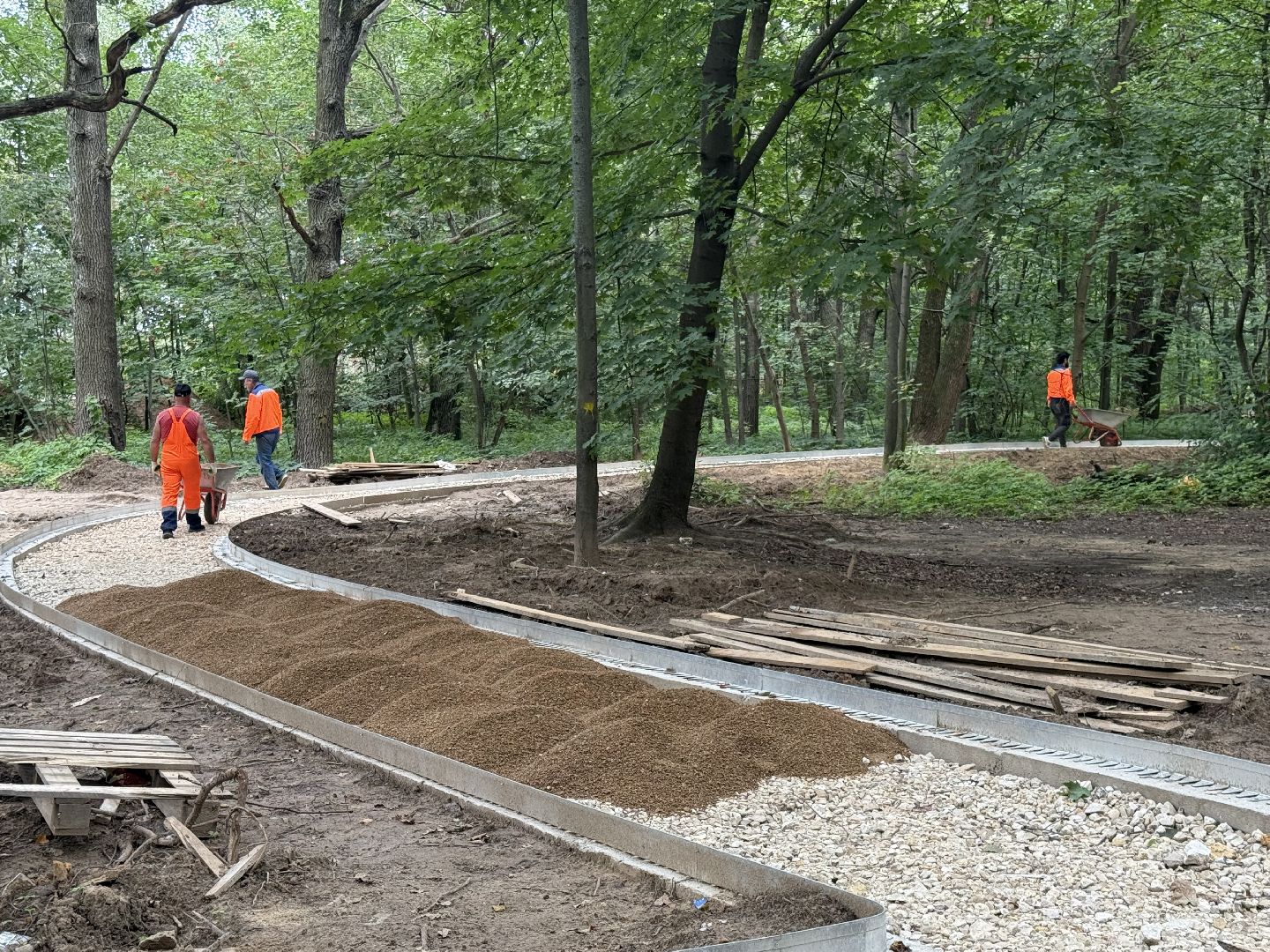 люберцы, томилинский лесопарк, Благоустройство ,