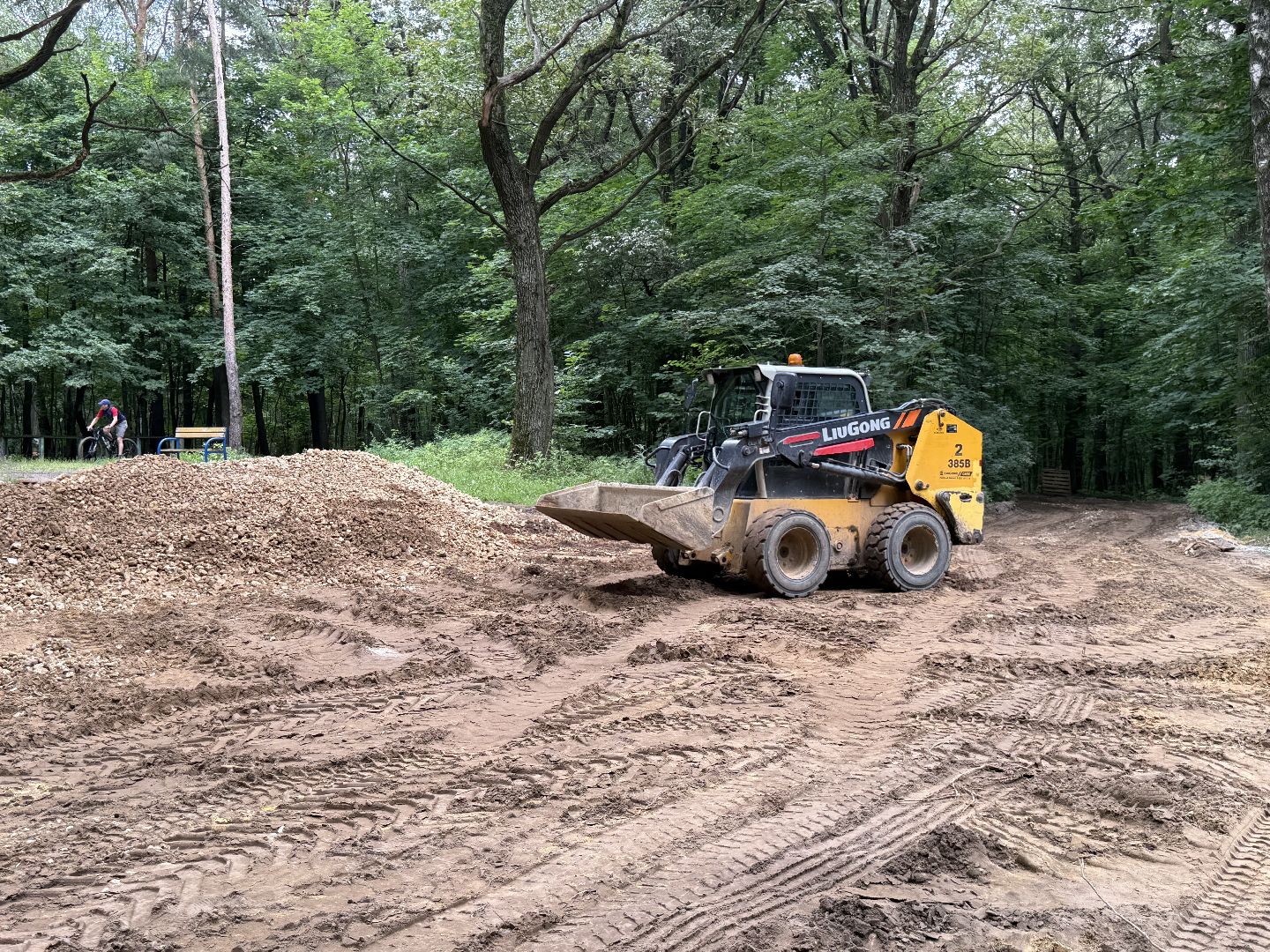 люберцы, томилинский лесопарк, Благоустройство ,