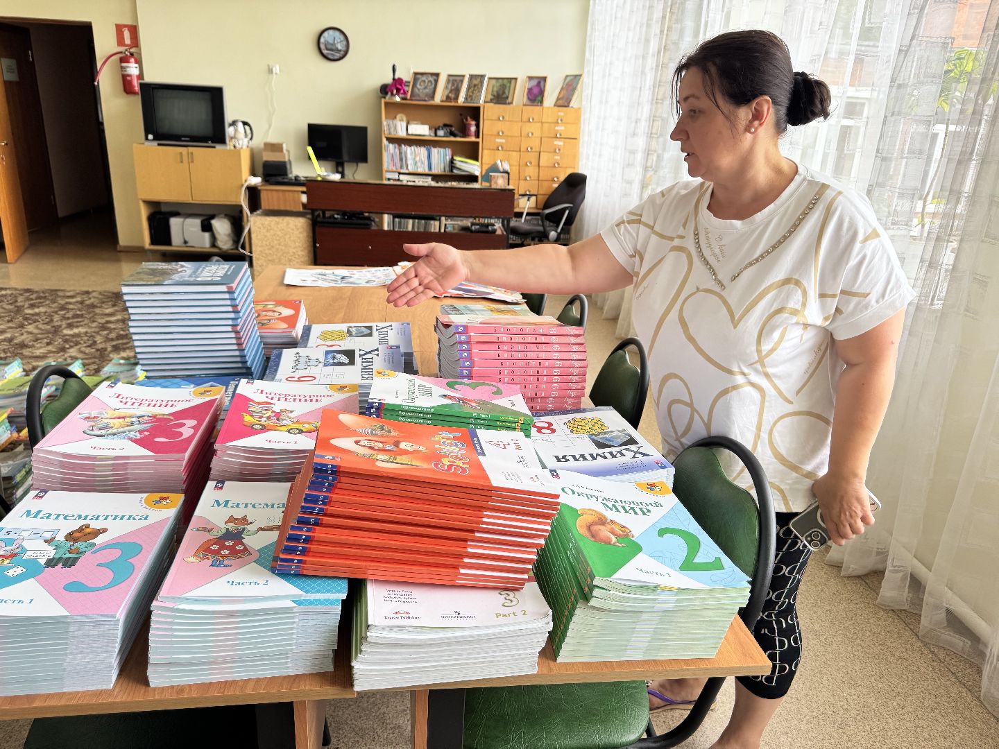 шаховская, школа, подготовка к 1 сентября,