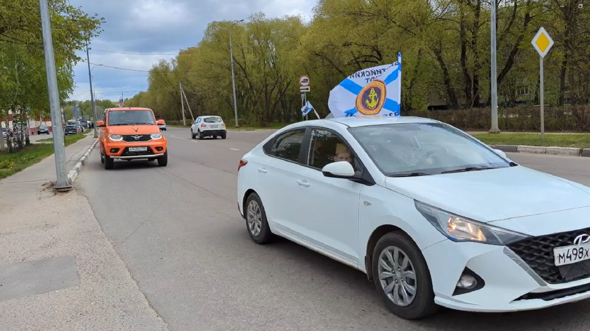 Дмитров, День Победы, автопробег