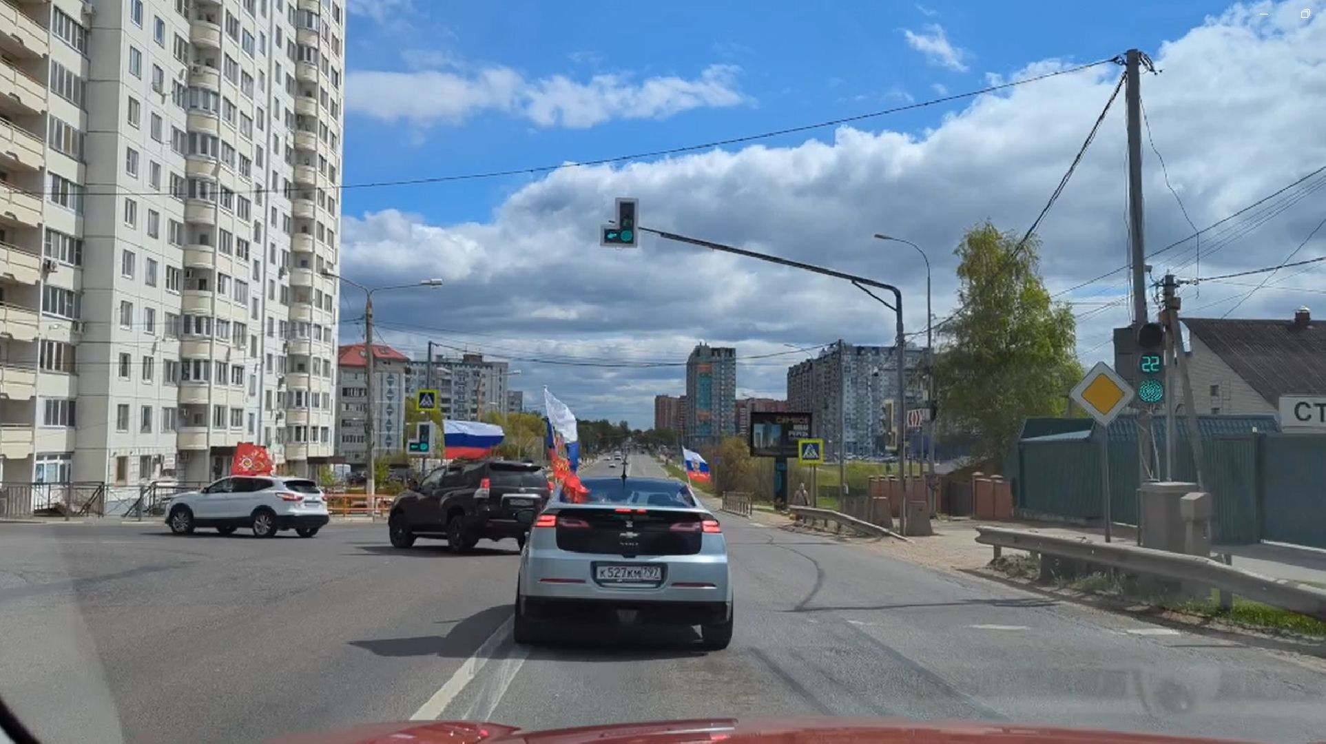 Дмитров, День Победы, автопробег