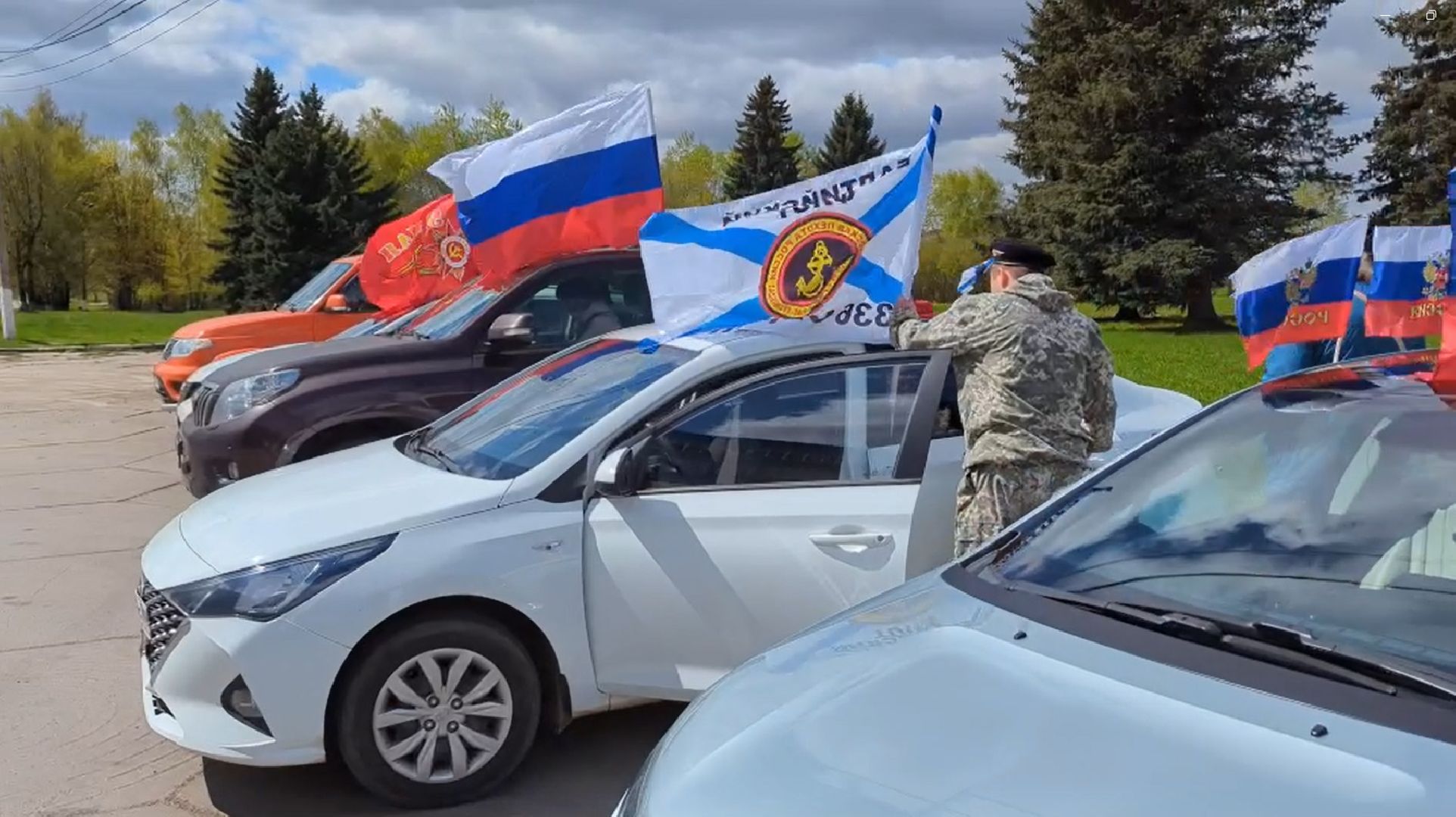 Дмитров, День Победы, автопробег