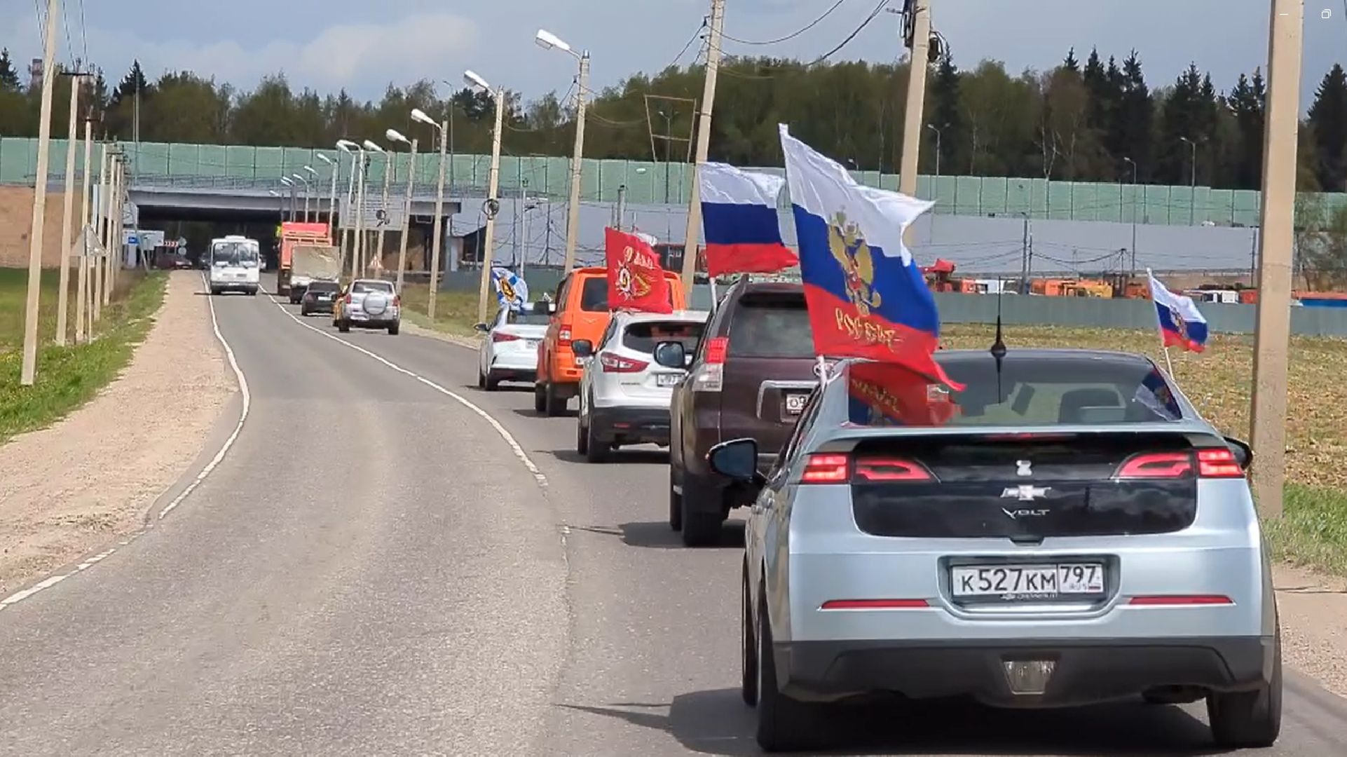 Дмитров, День Победы, автопробег