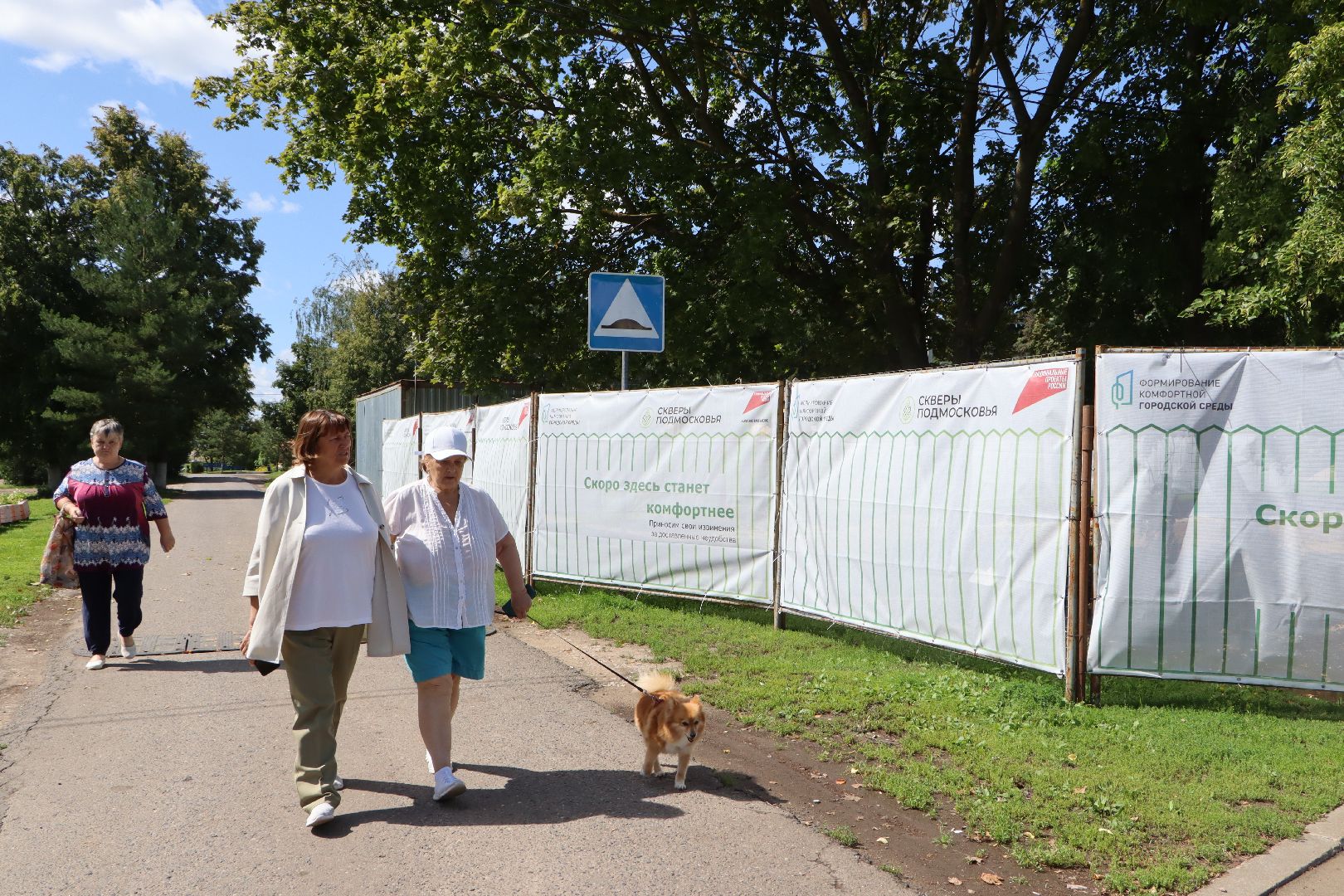 благоустройство, нацпроект, шеметово, серебряные пруды, Формирование комфортной городской среды, Жилье и городская среда,