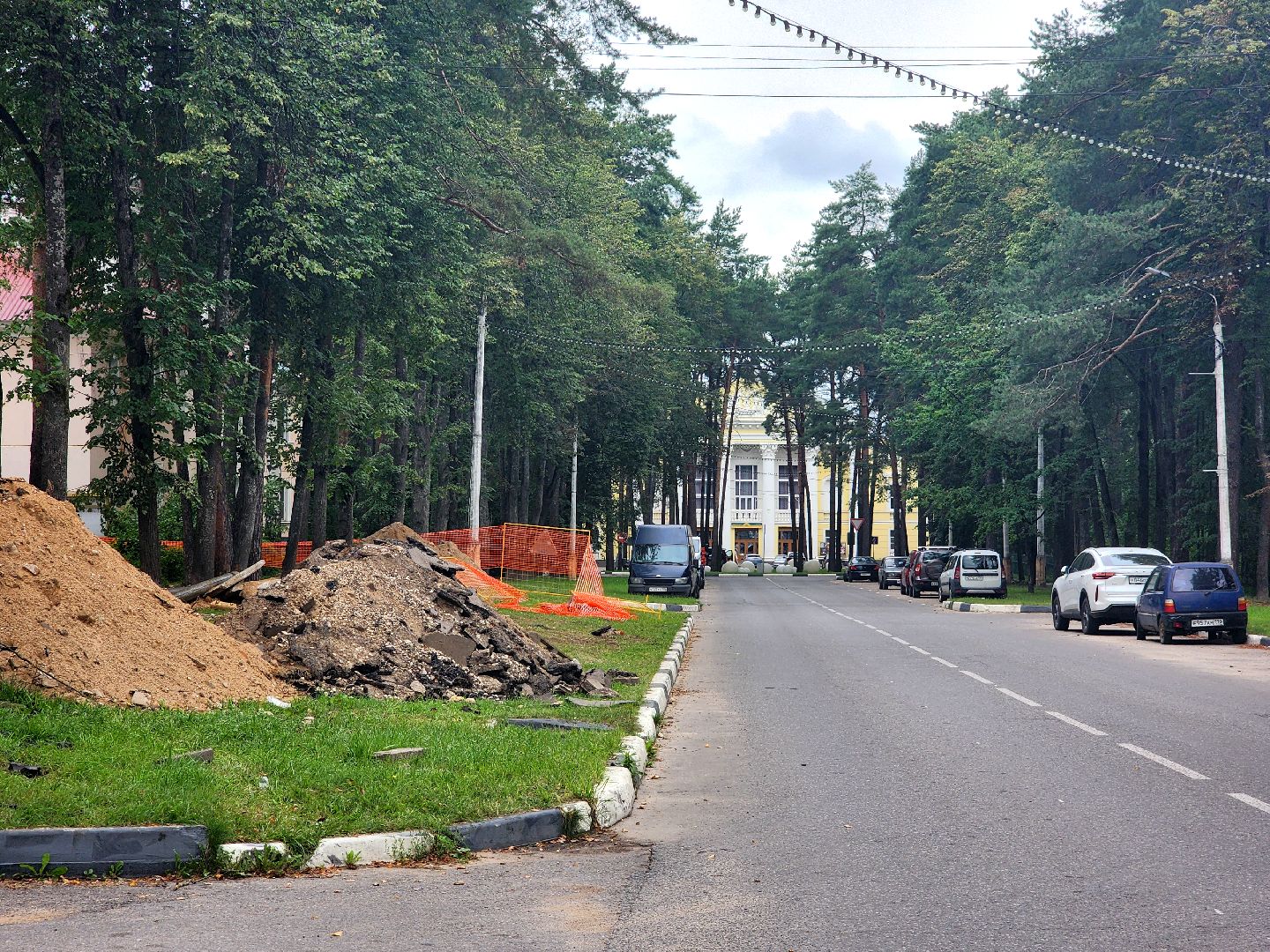 дубна, жкх, замена труб,институтская часть,