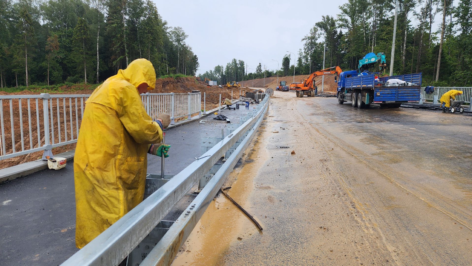истра, строительство дорог, дороги,