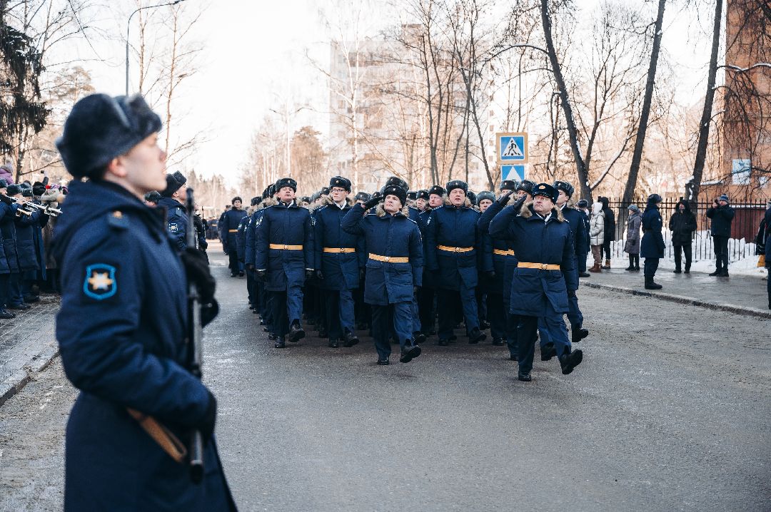 армия, военные, парад, мемориал, День Защитника Отечества, Щёлково